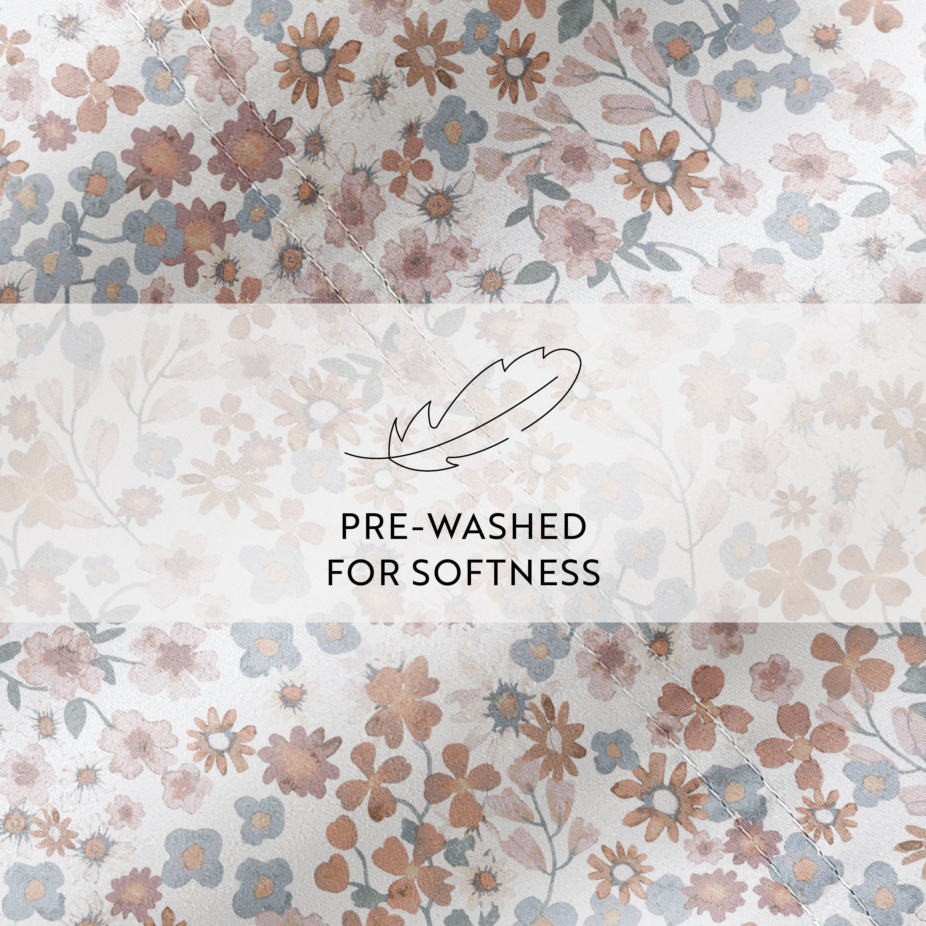 Garden Bloom 100% Cotton Long Staple Sheet Set