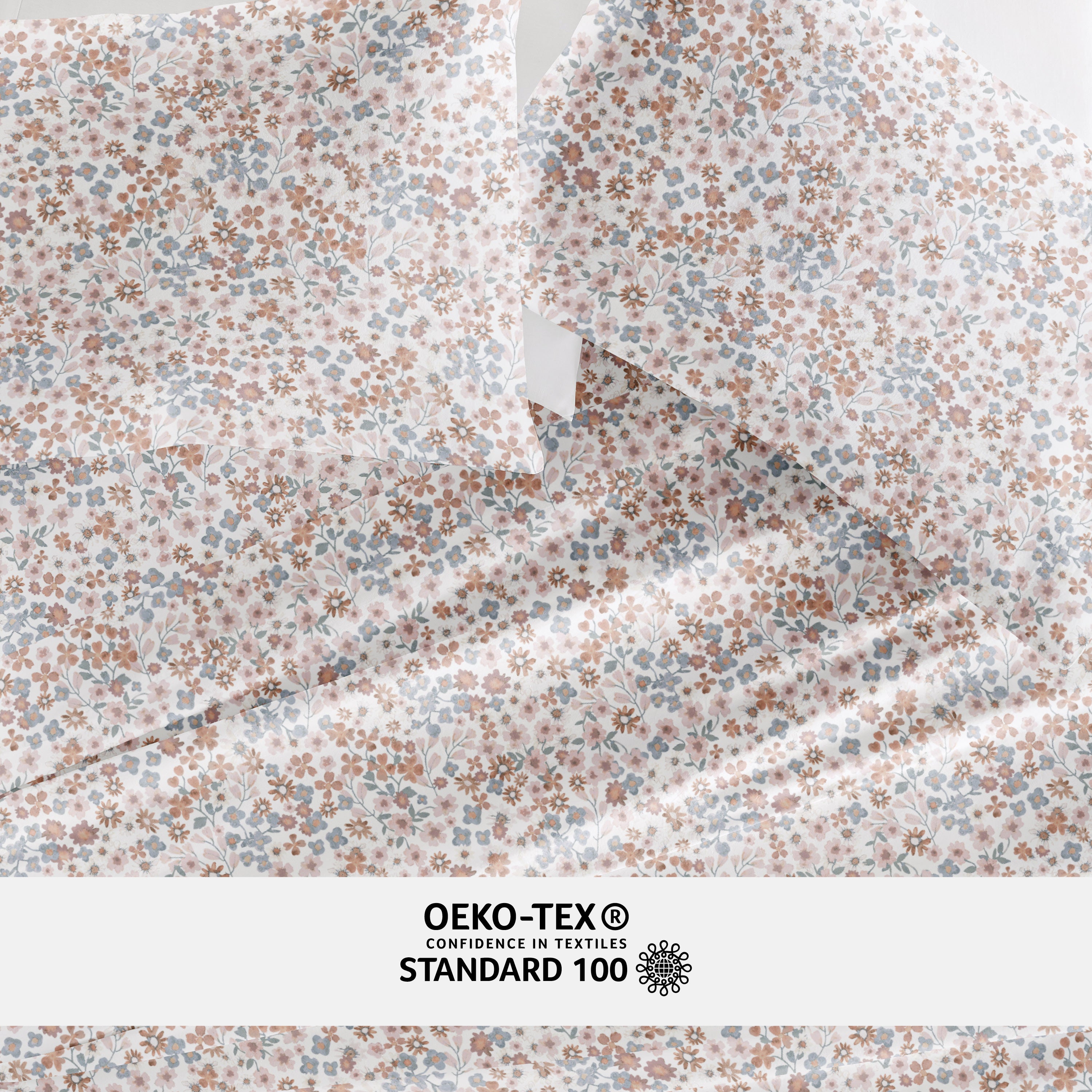 Garden Bloom 100% Cotton Long Staple Sheet Set