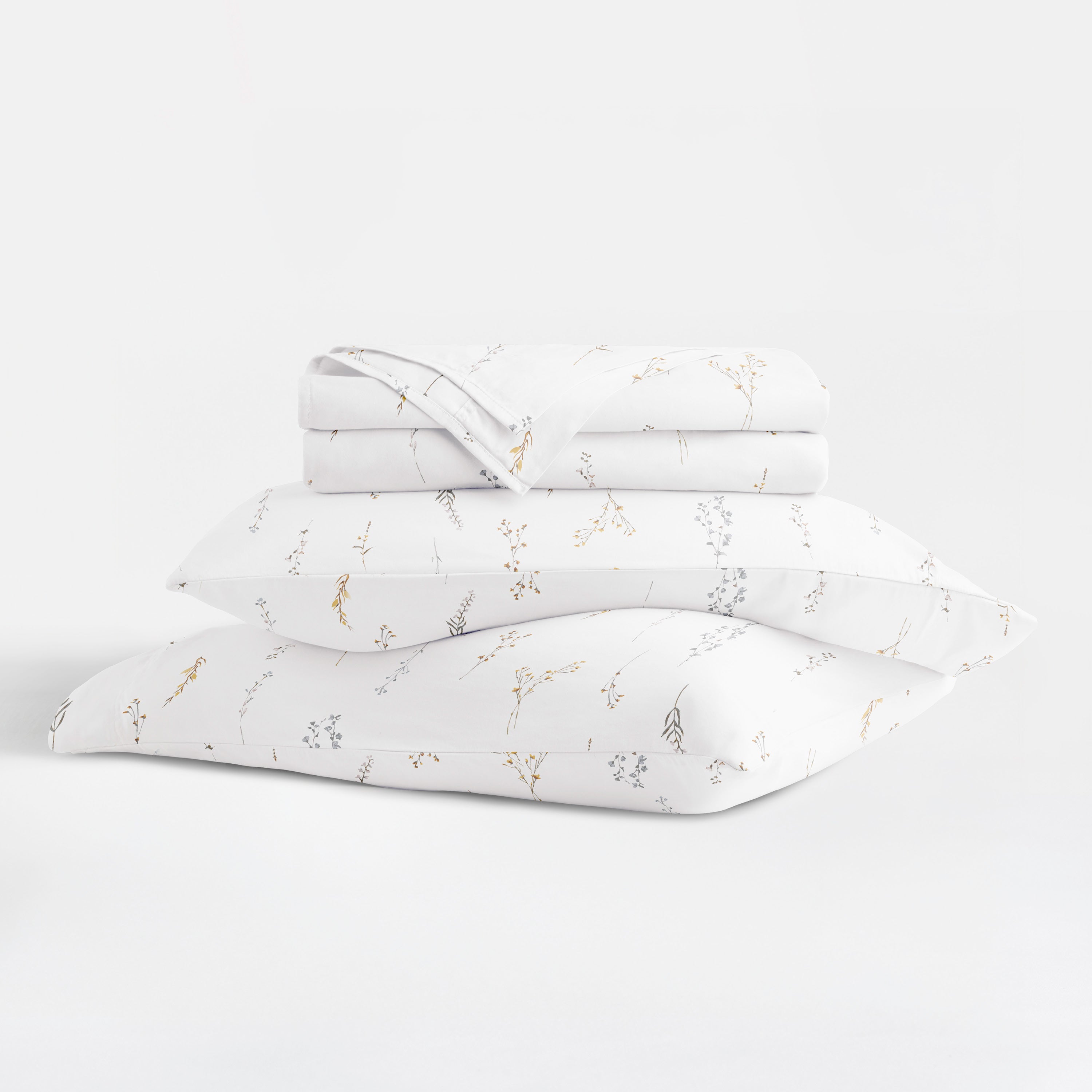 Wild Garden 100% Cotton Long Staple Sheet Set