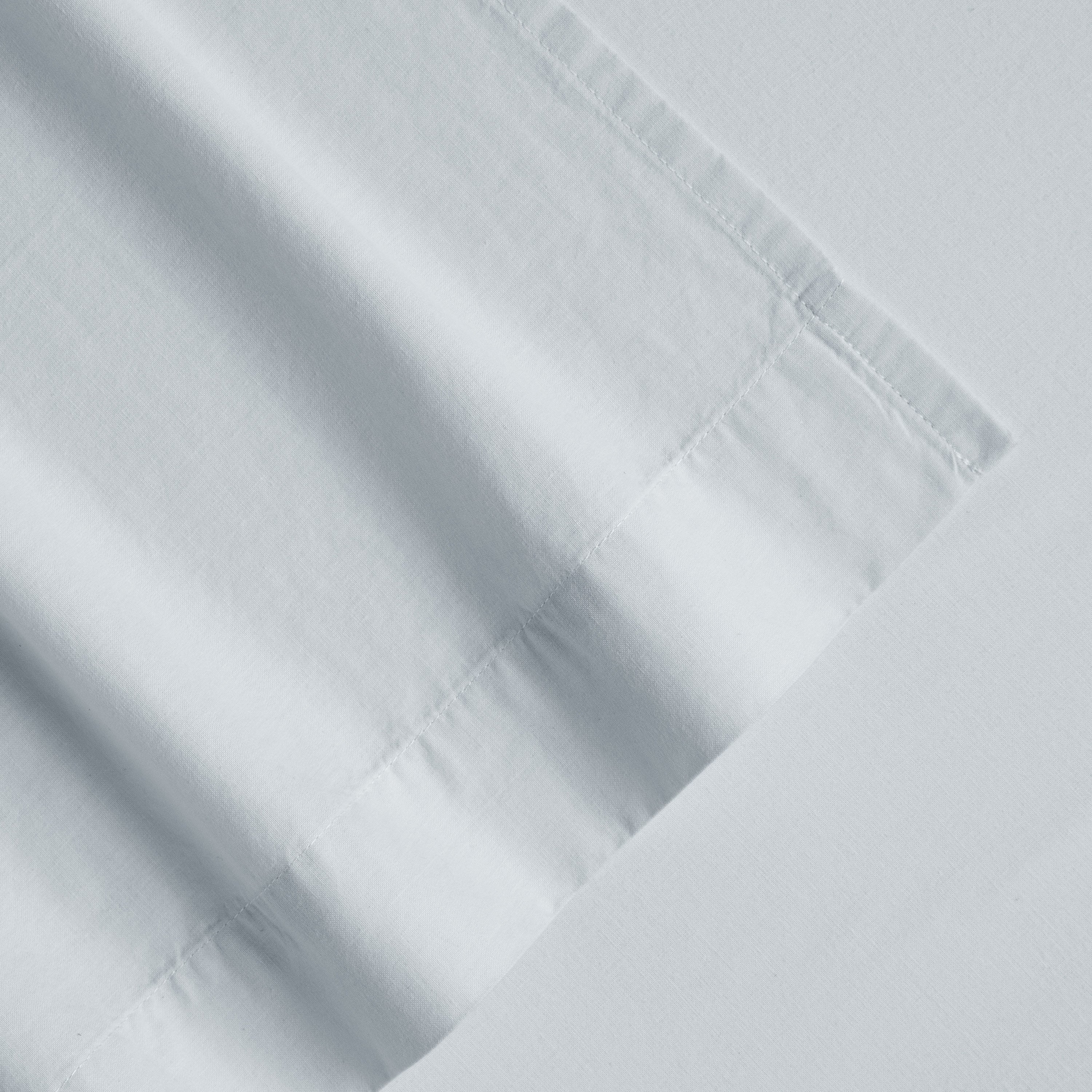 4-Piece 100% Cotton Percale Sheet Set