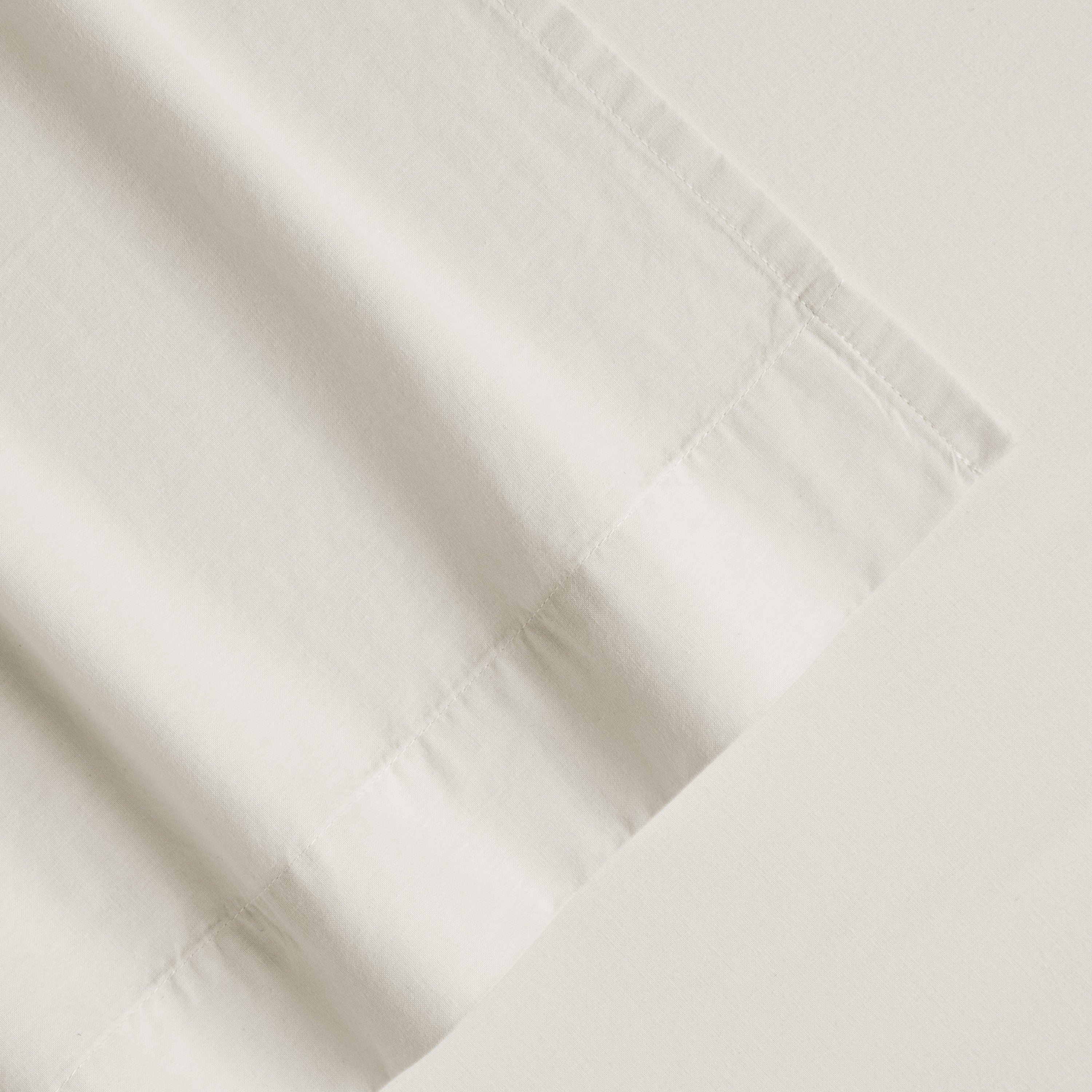 4-Piece 100% Cotton Percale Sheet Set