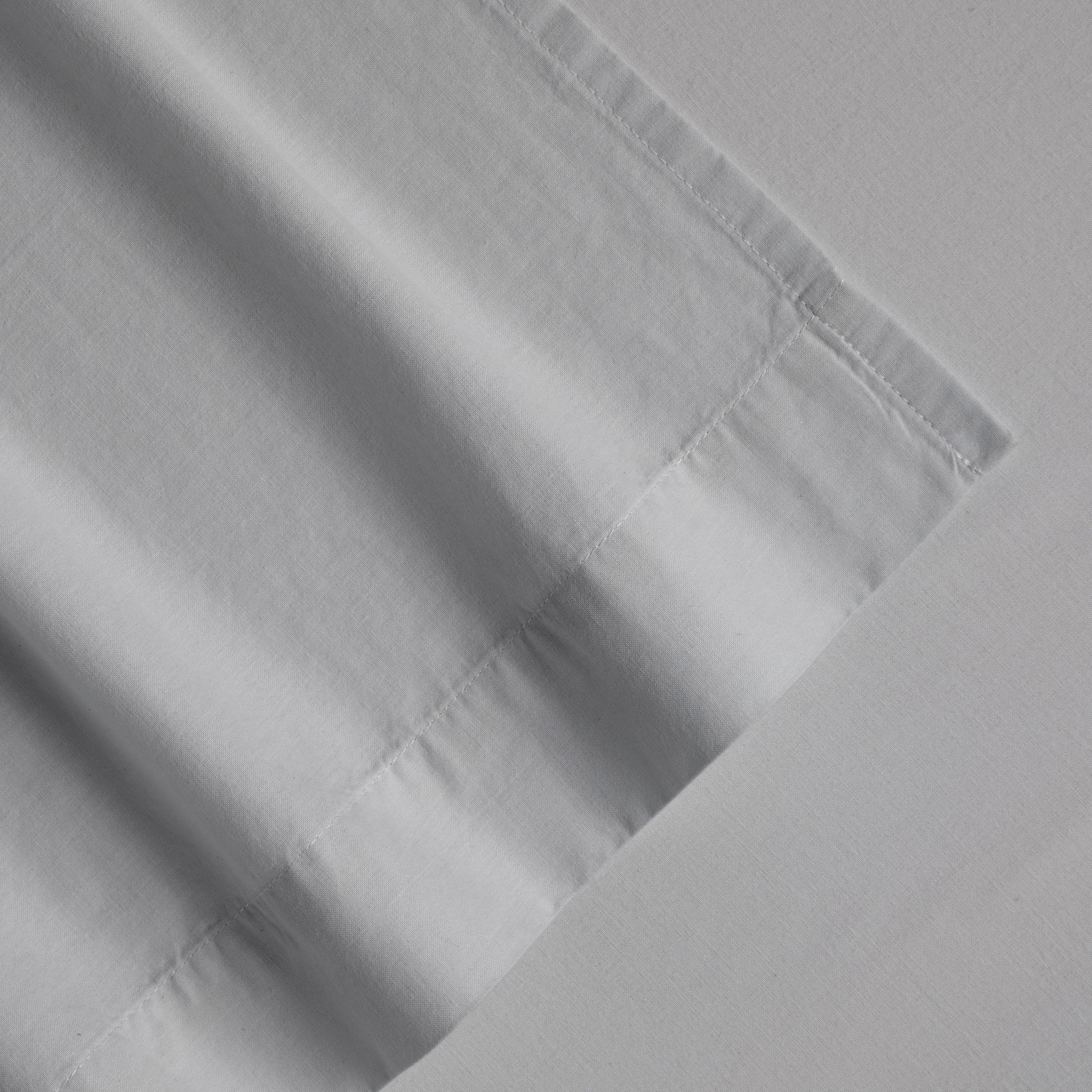 4-Piece 100% Cotton Percale Sheet Set