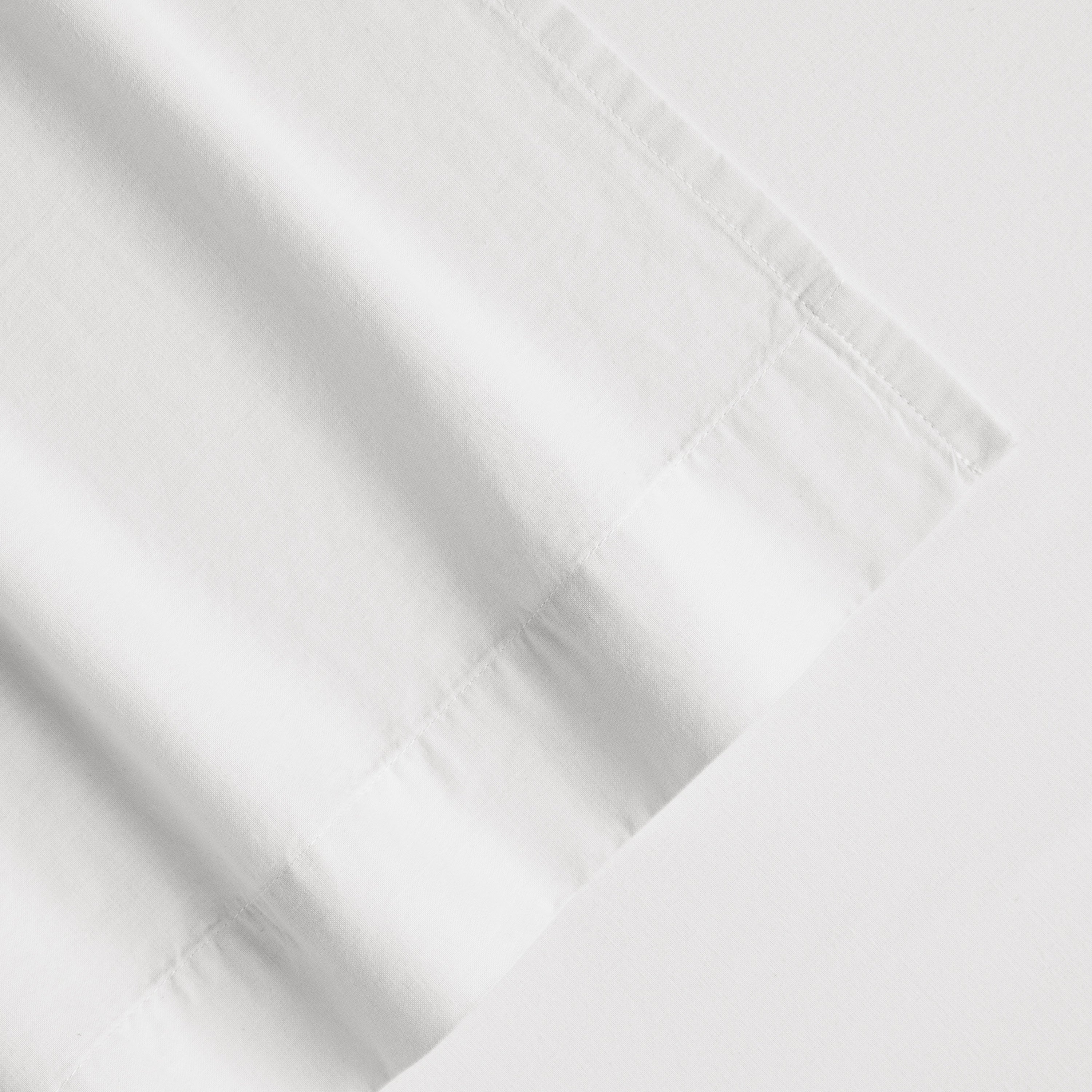 4-Piece 100% Cotton Percale Sheet Set