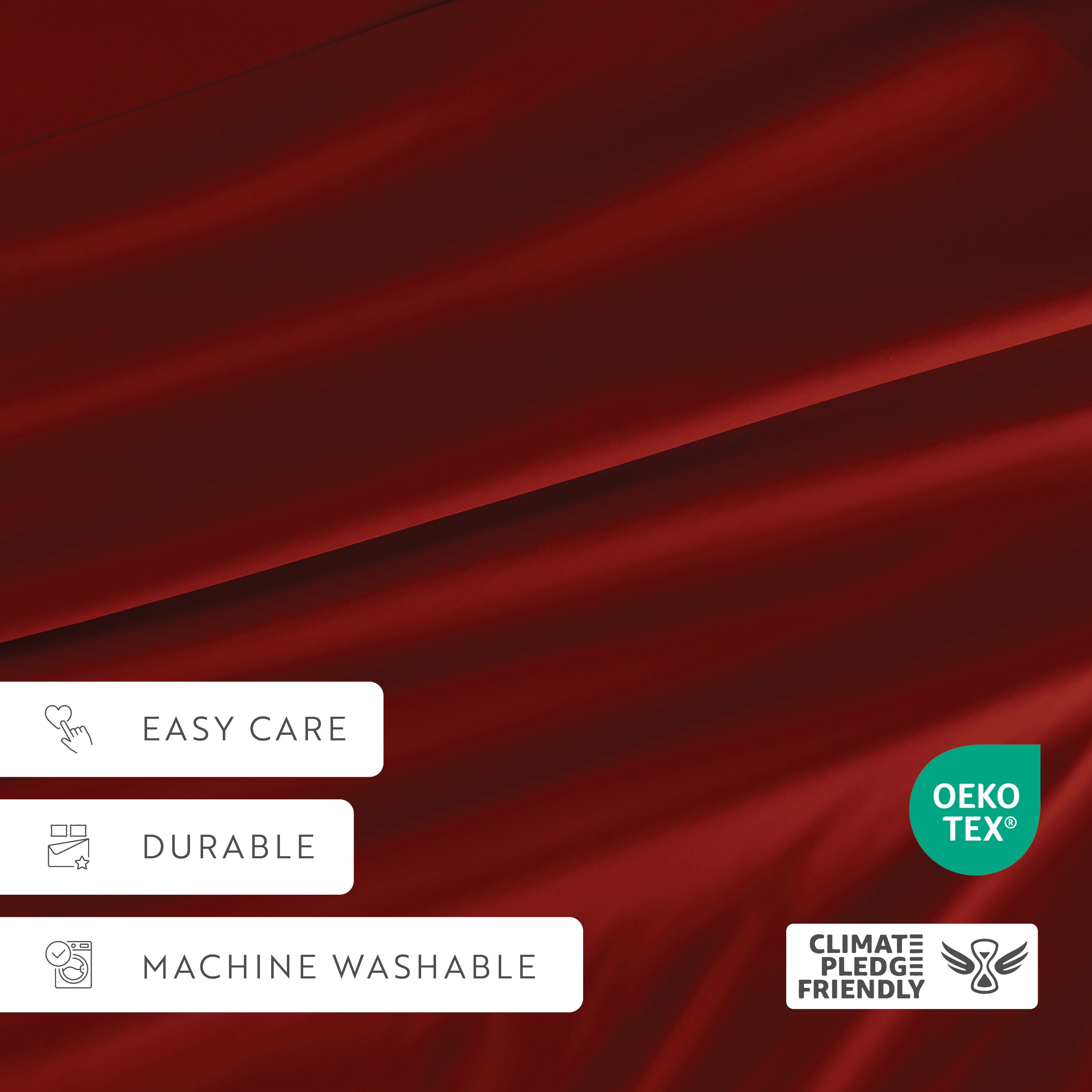 4-Piece Double Brushed Solid Sheet Set