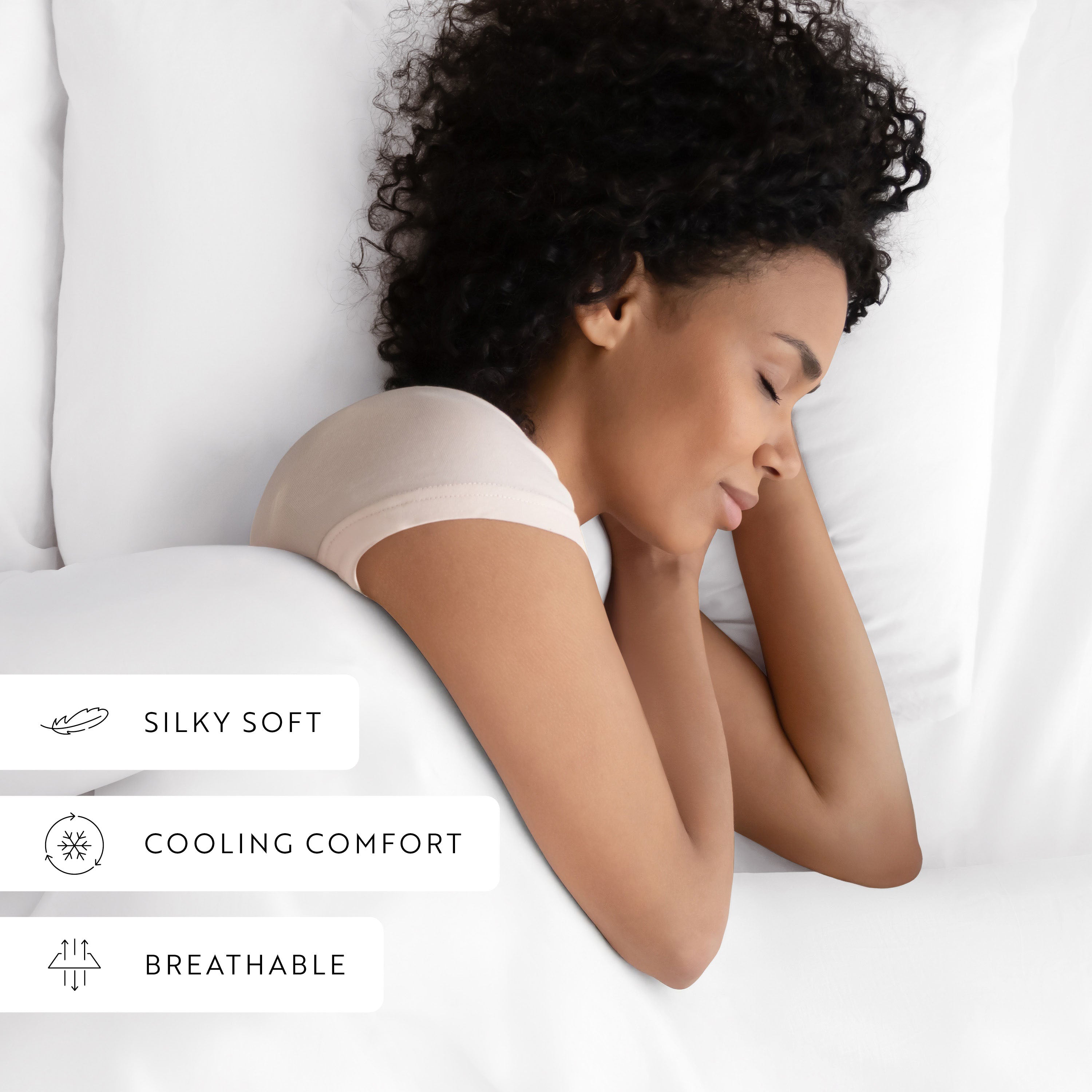 Naturally Cooling 4-Piece Bamboo Sheet Set