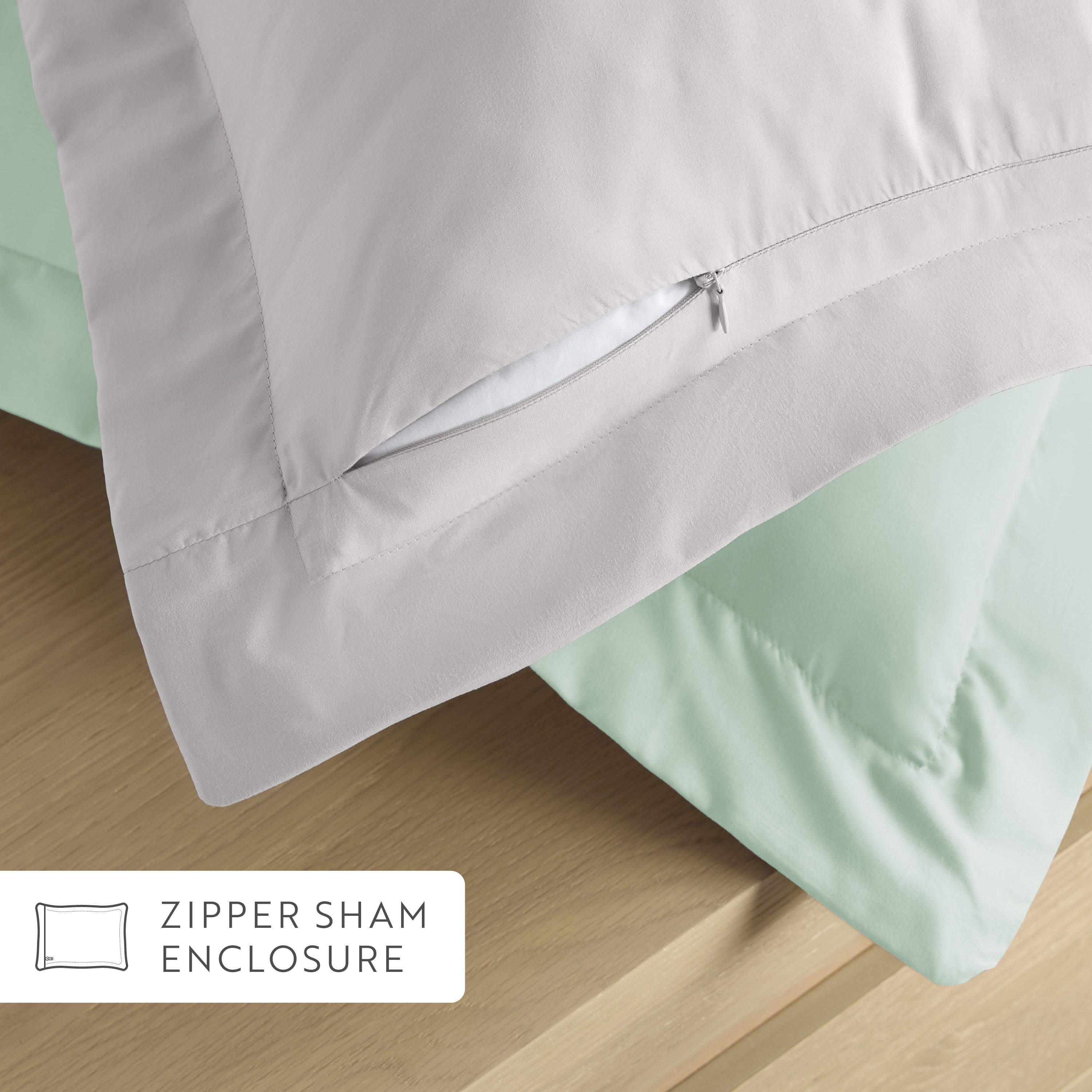 Lightweight All Season Reversible Down-Alternative Comforter Set