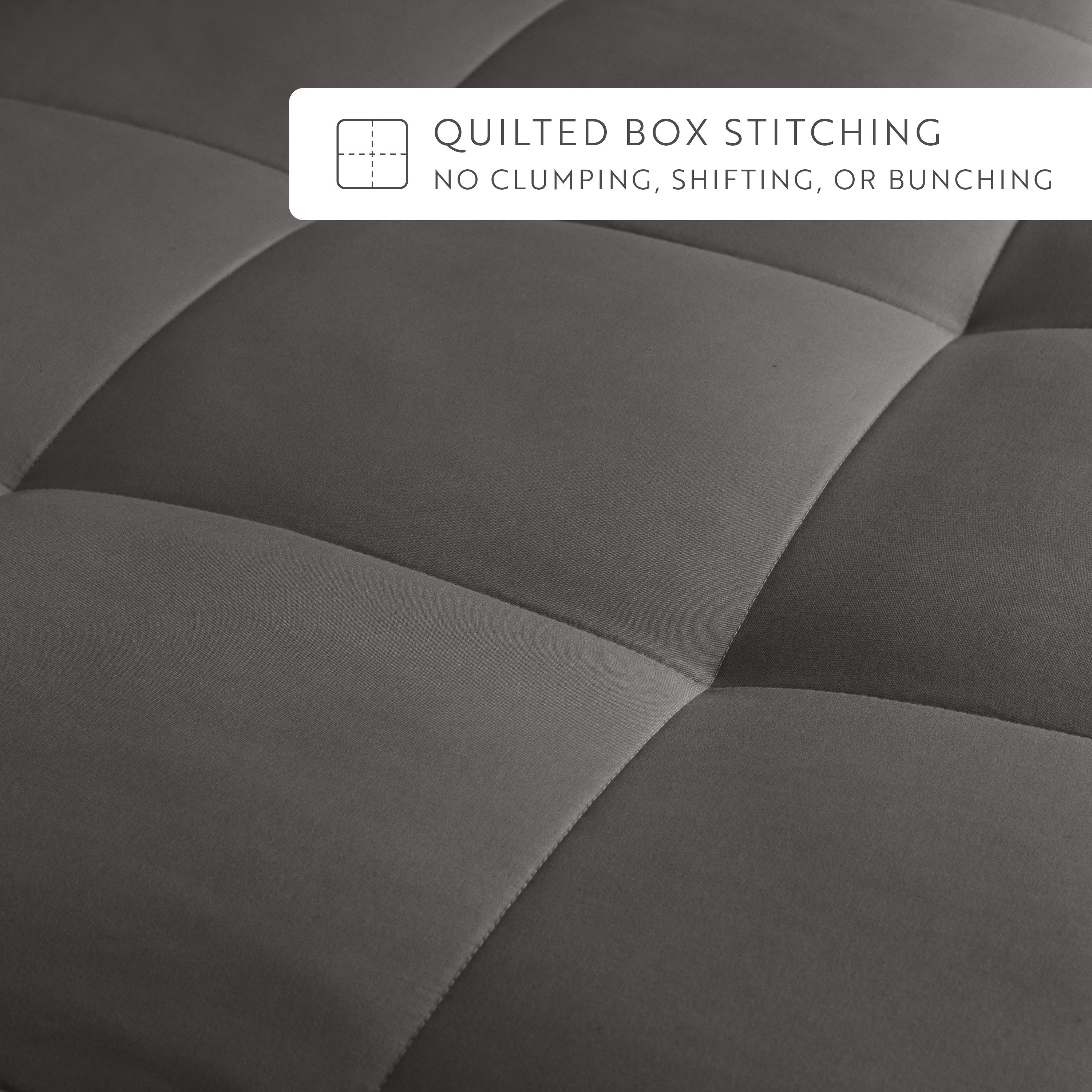 Lightweight All Season Reversible Down-Alternative Comforter Set