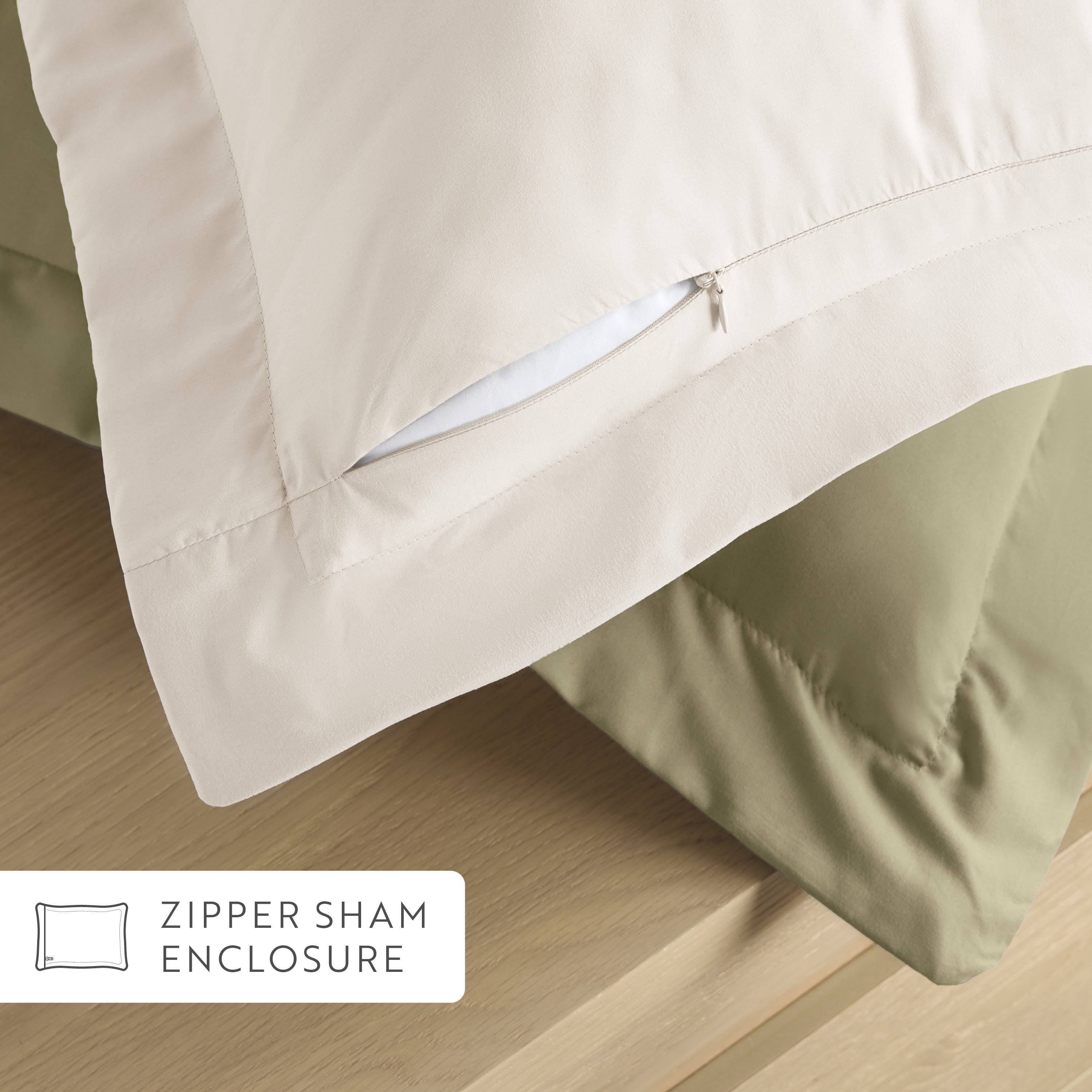 Lightweight All Season Reversible Down-Alternative Comforter Set