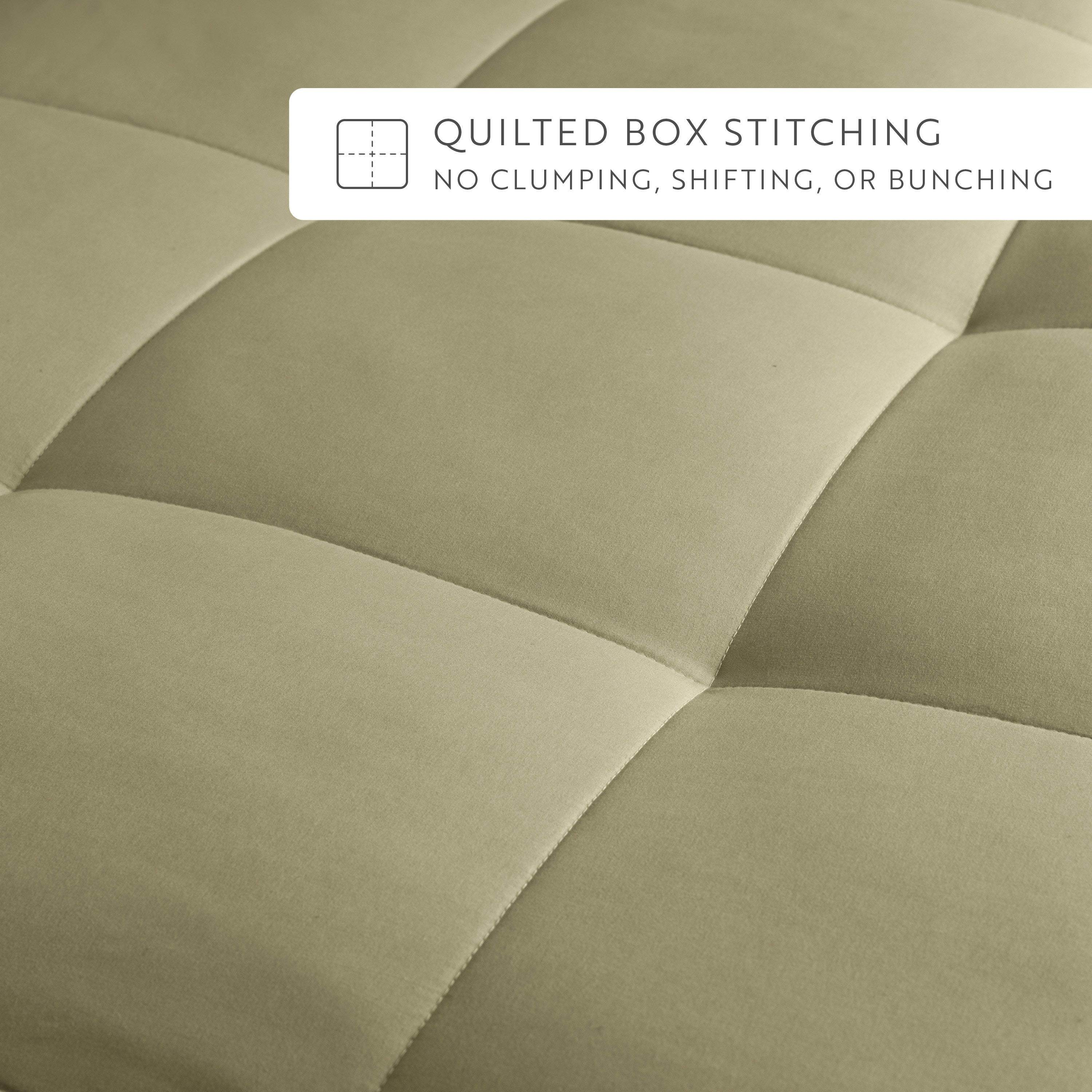 Lightweight All Season Reversible Down-Alternative Comforter Set