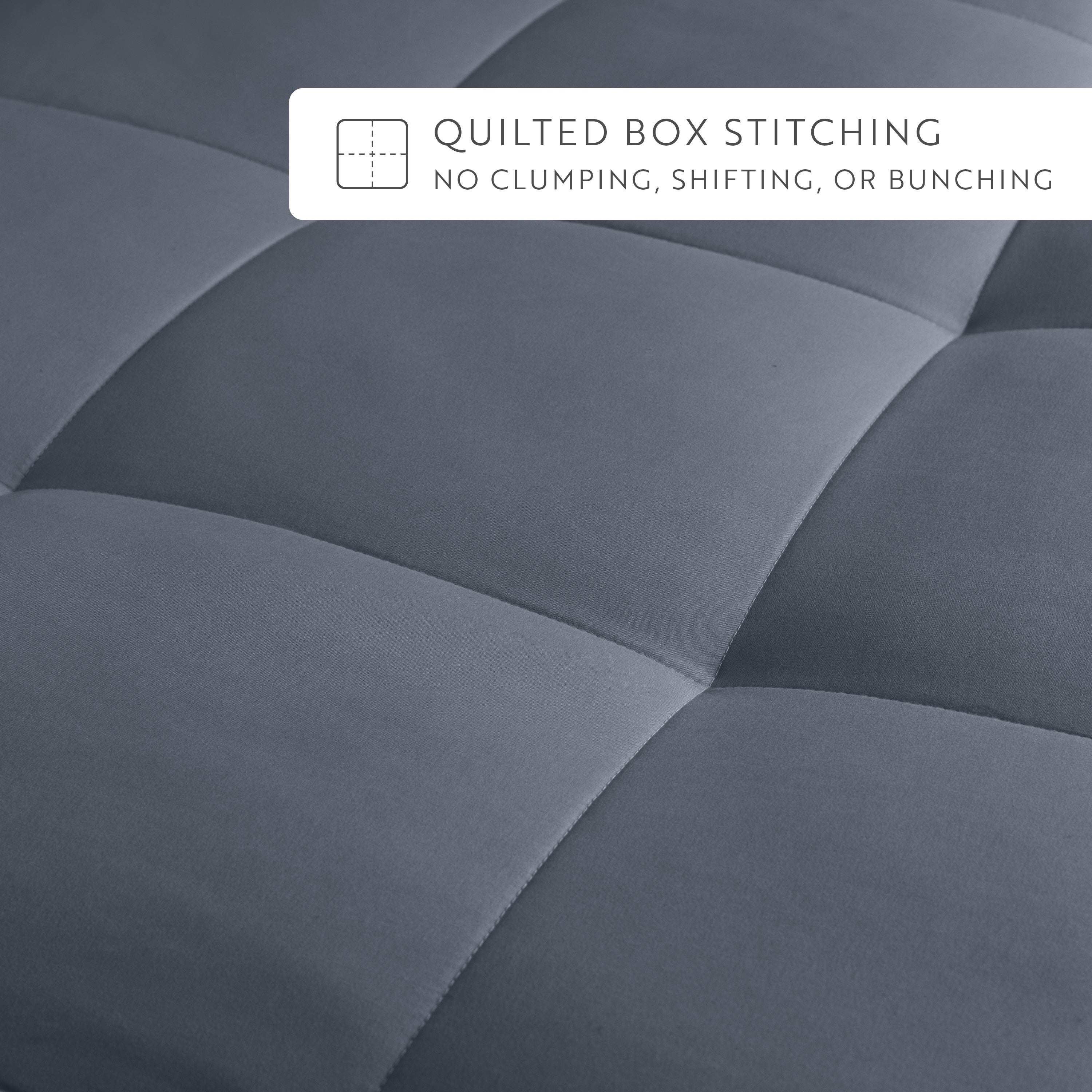 Lightweight All Season Reversible Down-Alternative Comforter Set