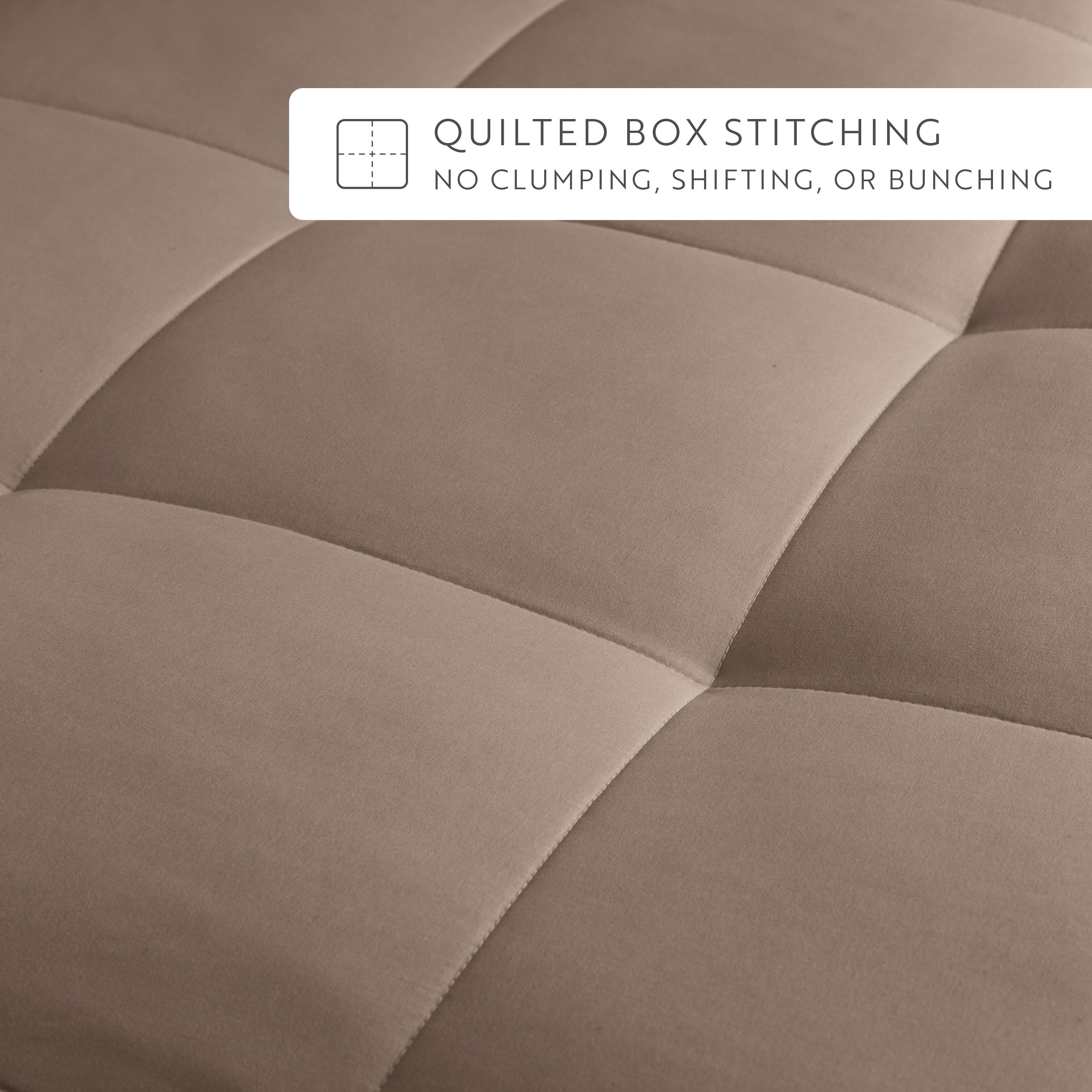 Lightweight All Season Reversible Down-Alternative Comforter Set