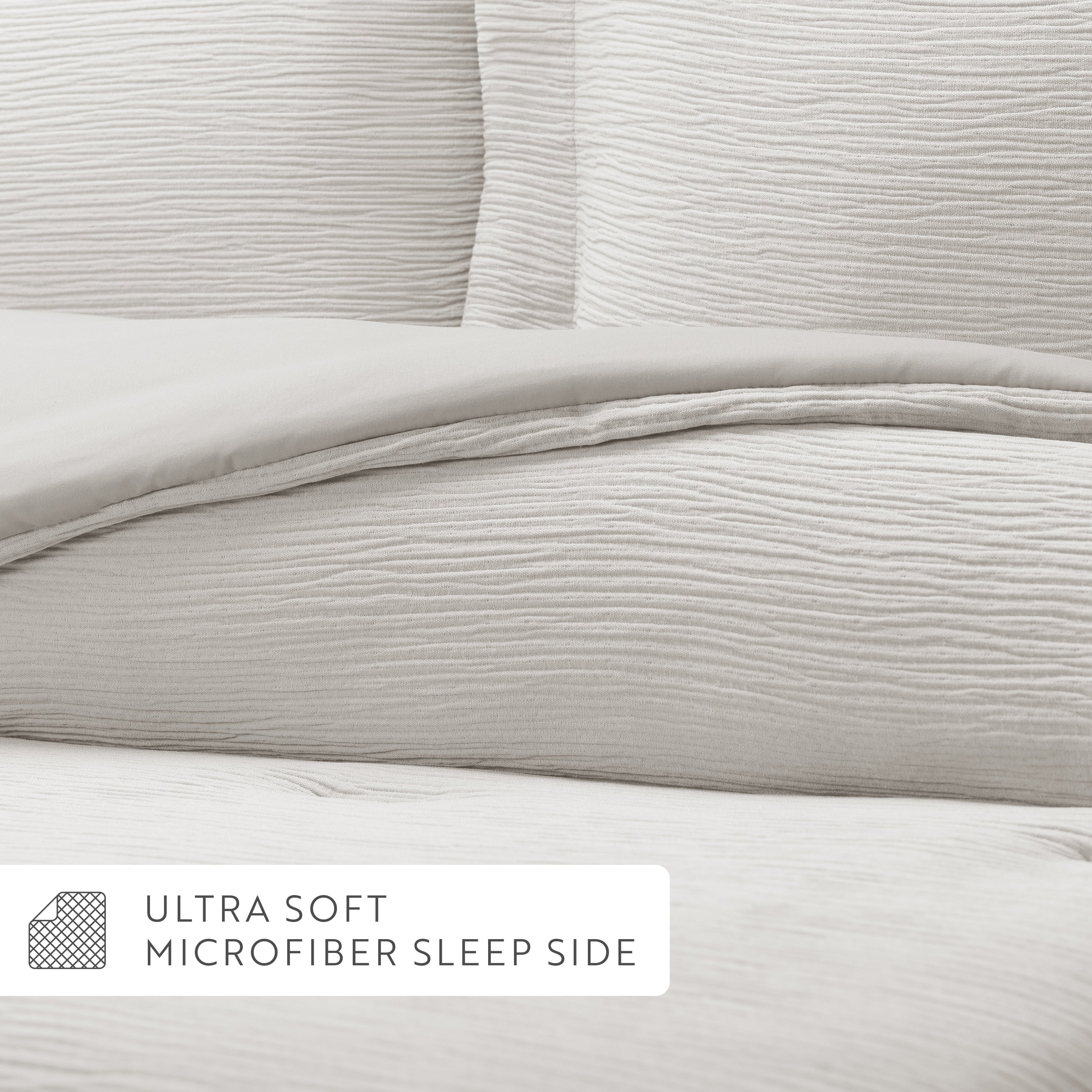 Cloud Weave Textured Down-Alternative Comforter Set