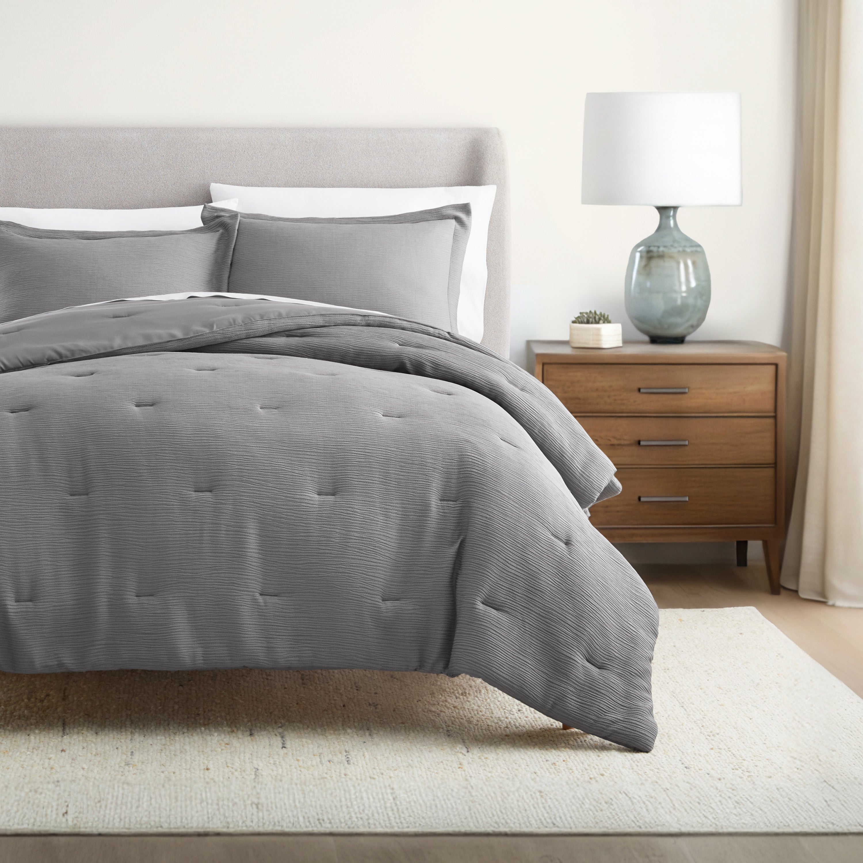 Cloud Weave Textured Down-Alternative Comforter Set