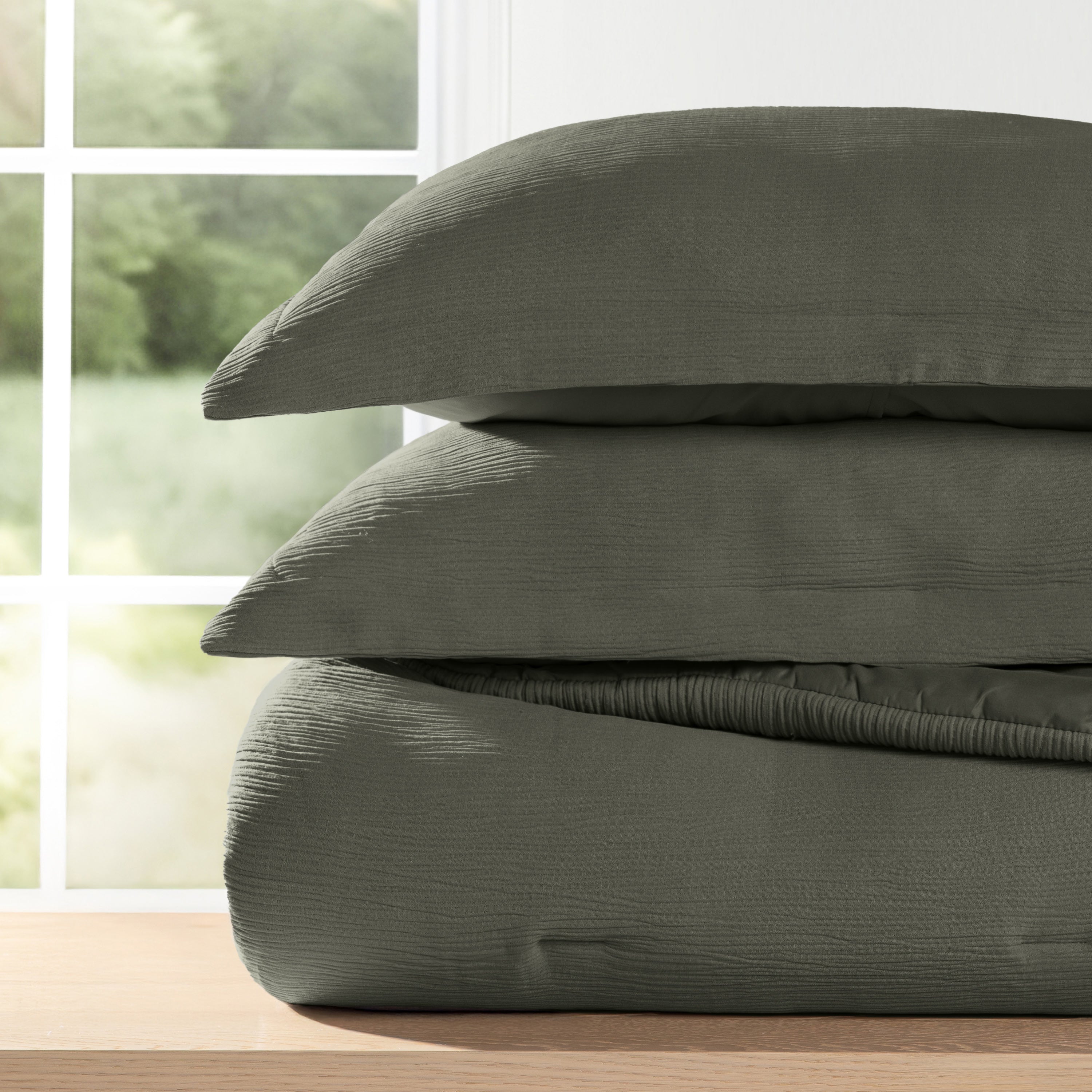 Cloud Weave Textured Down-Alternative Comforter Set