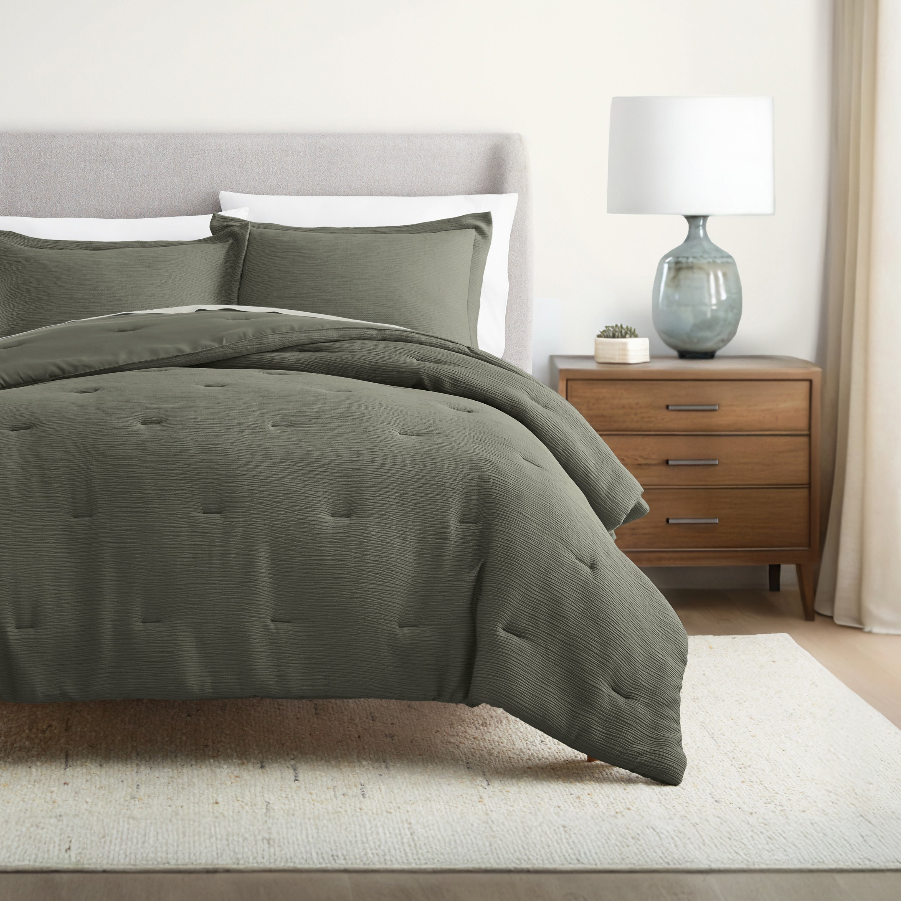 Cloud Weave Textured Down-Alternative Comforter Set