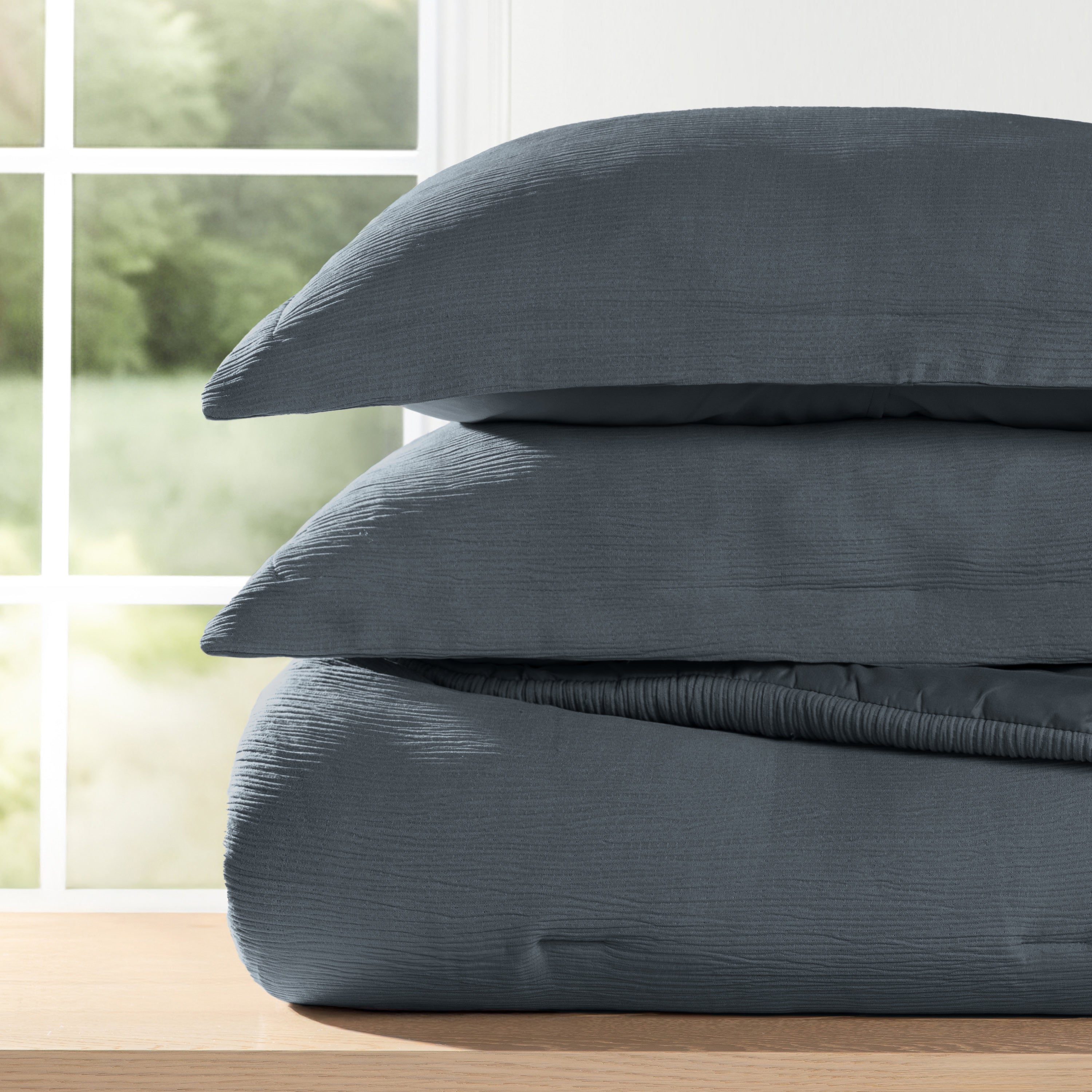 Cloud Weave Textured Down-Alternative Comforter Set