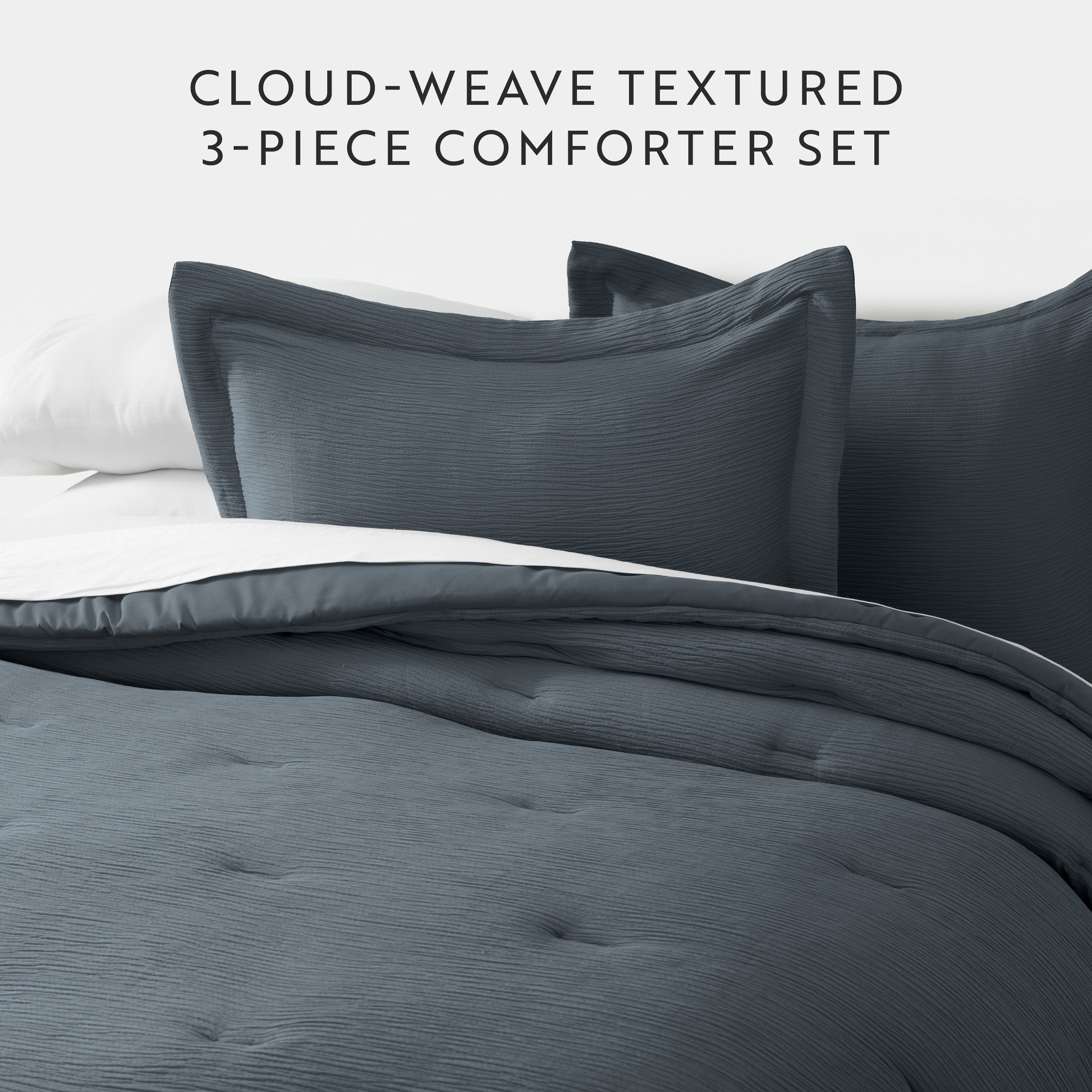 Cloud Weave Textured Down-Alternative Comforter Set