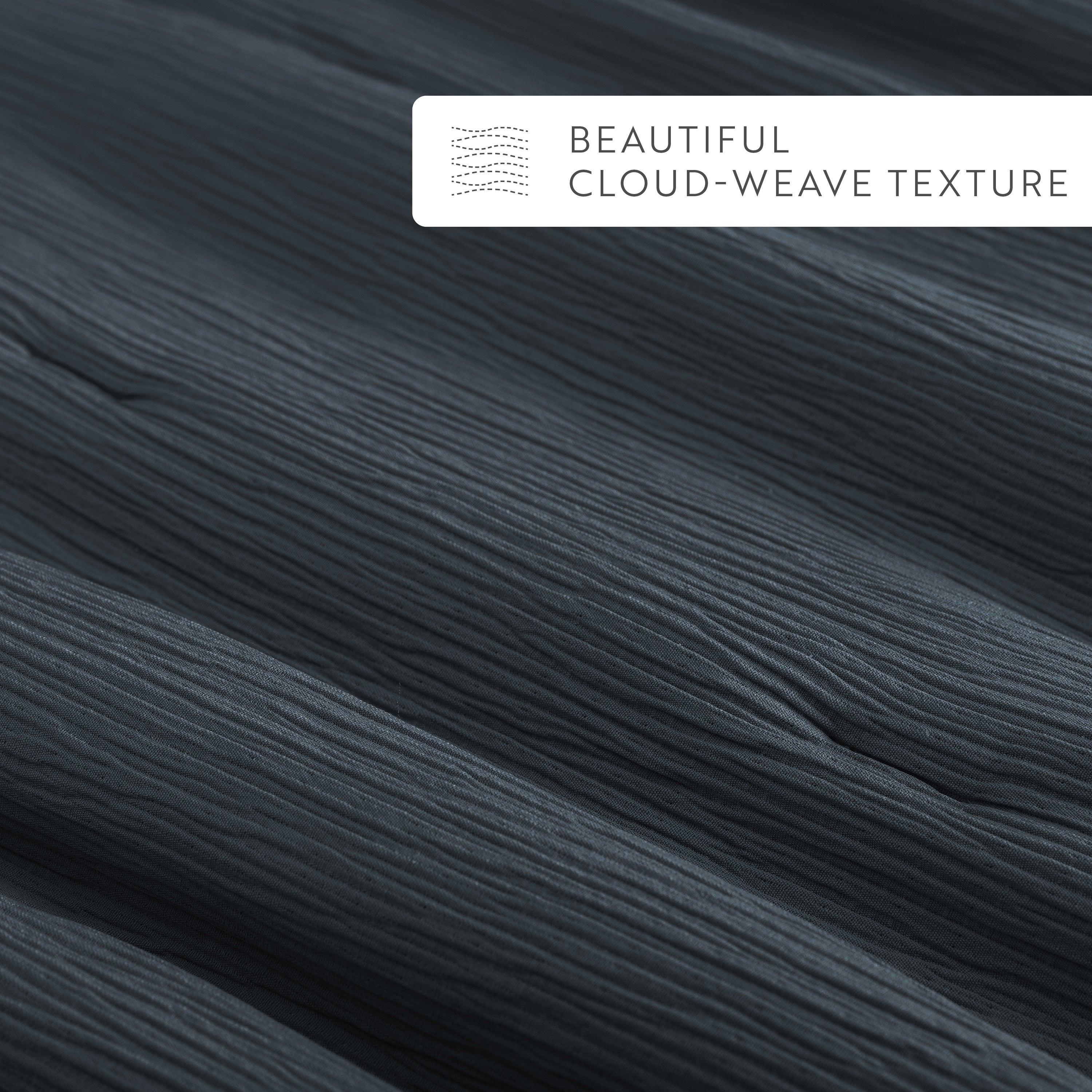 Cloud Weave Textured Down-Alternative Comforter Set