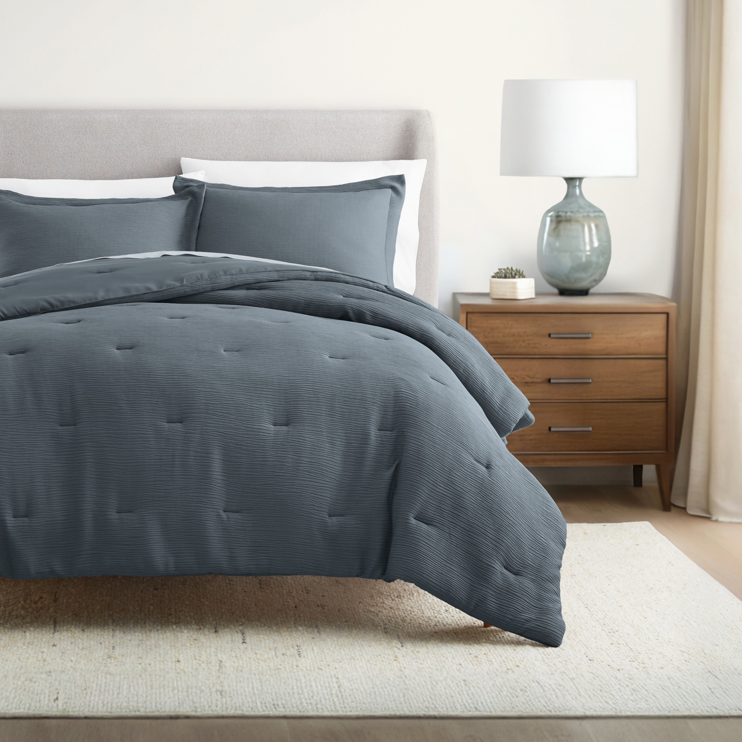 Cloud Weave Textured Down-Alternative Comforter Set