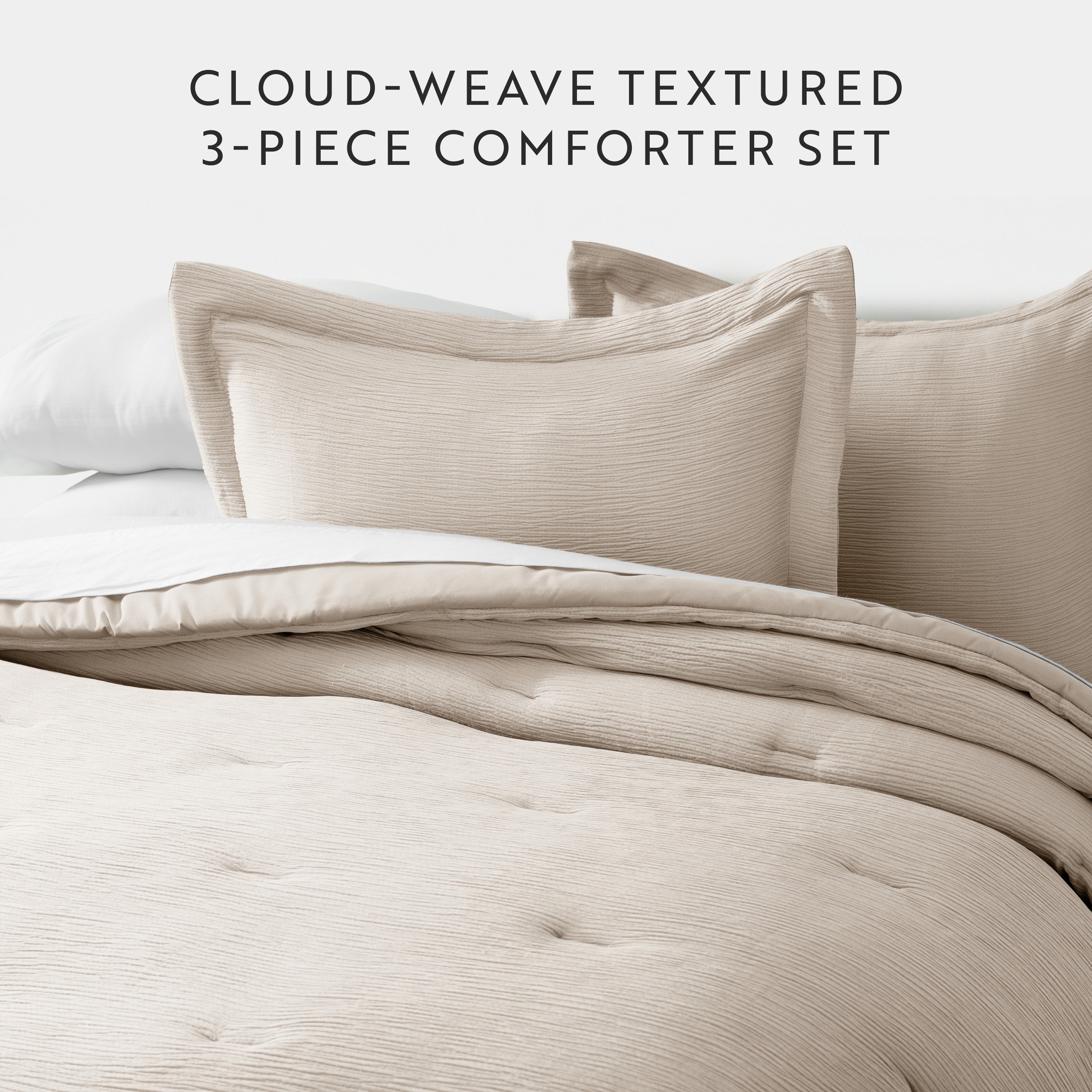 Cloud Weave Textured Down-Alternative Comforter Set