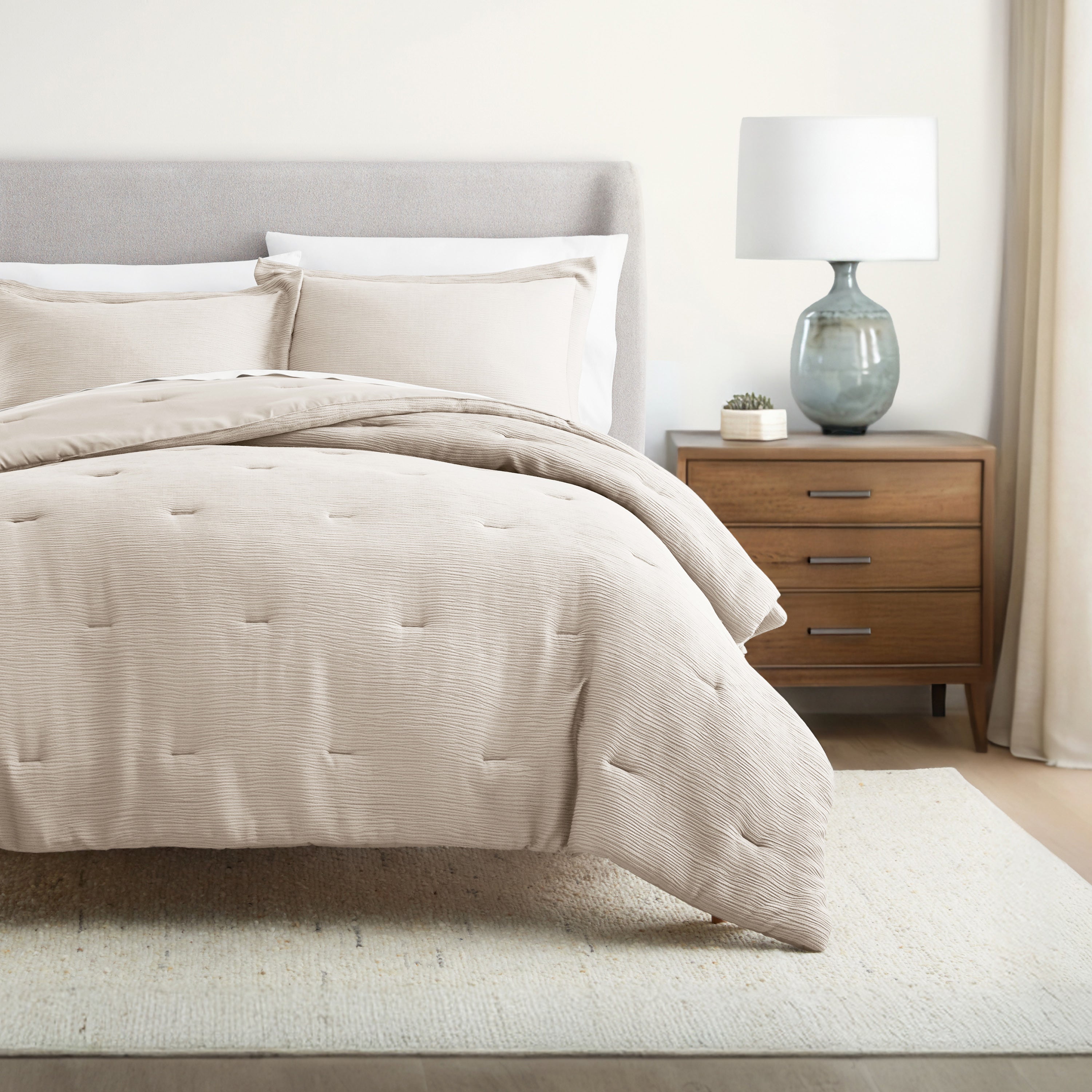 Cloud Weave Textured Down-Alternative Comforter Set