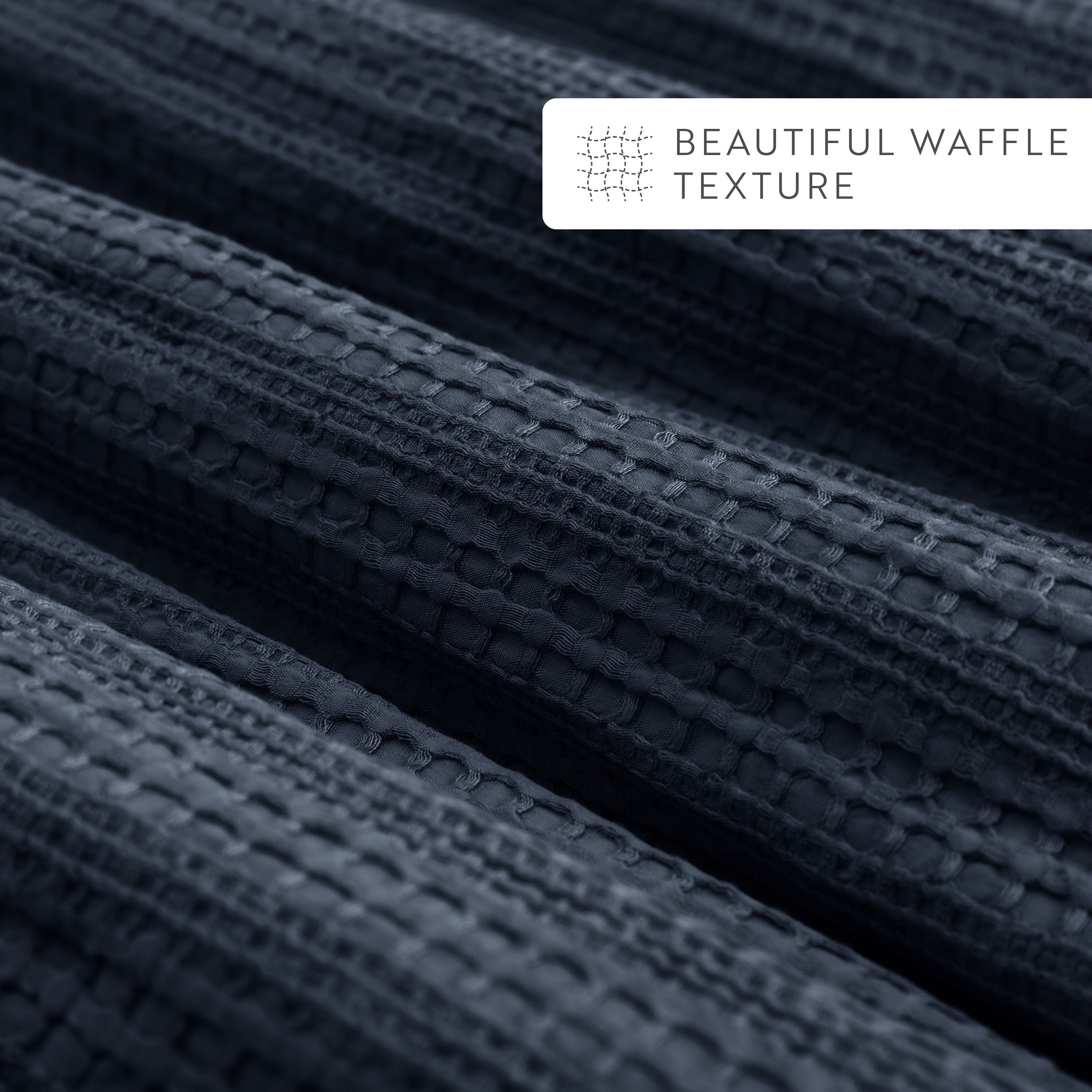 Waffle Textured Down-Alternative Comforter Set
