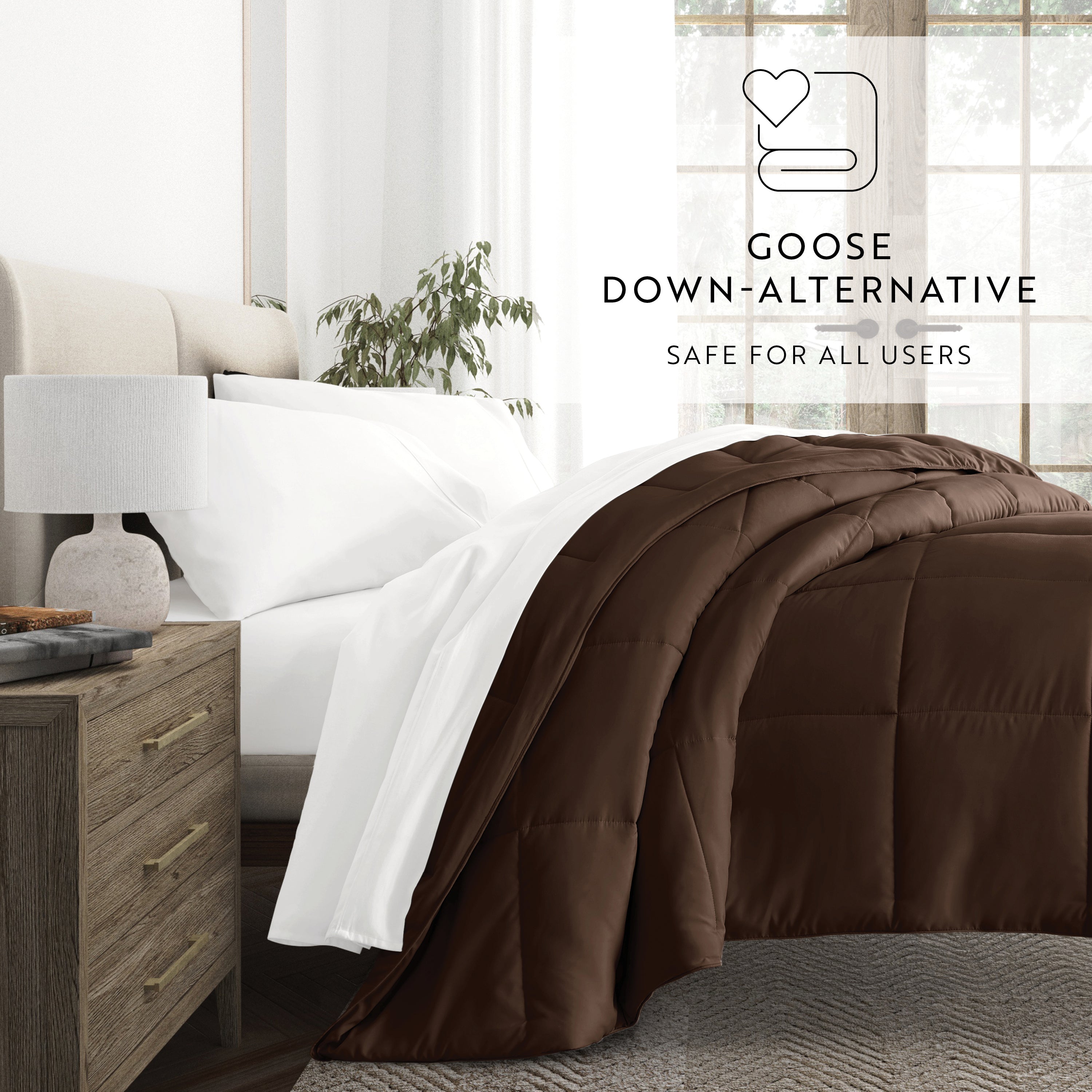 Lightweight All Season Down-Alternative Comforter