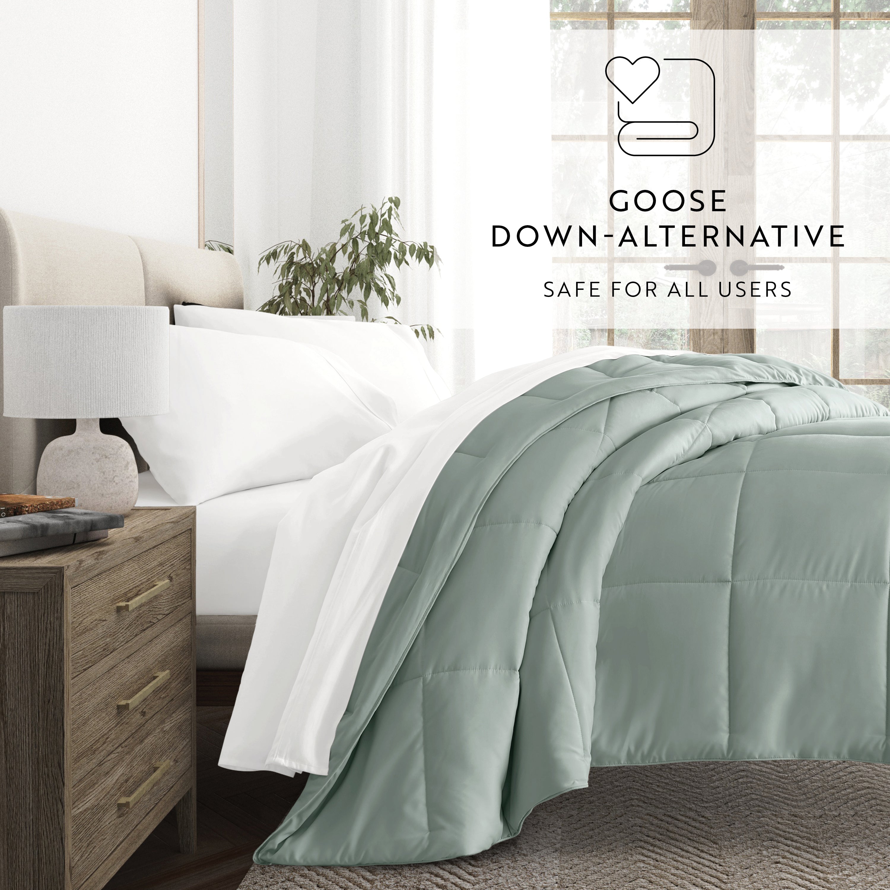 Lightweight All Season Down-Alternative Comforter