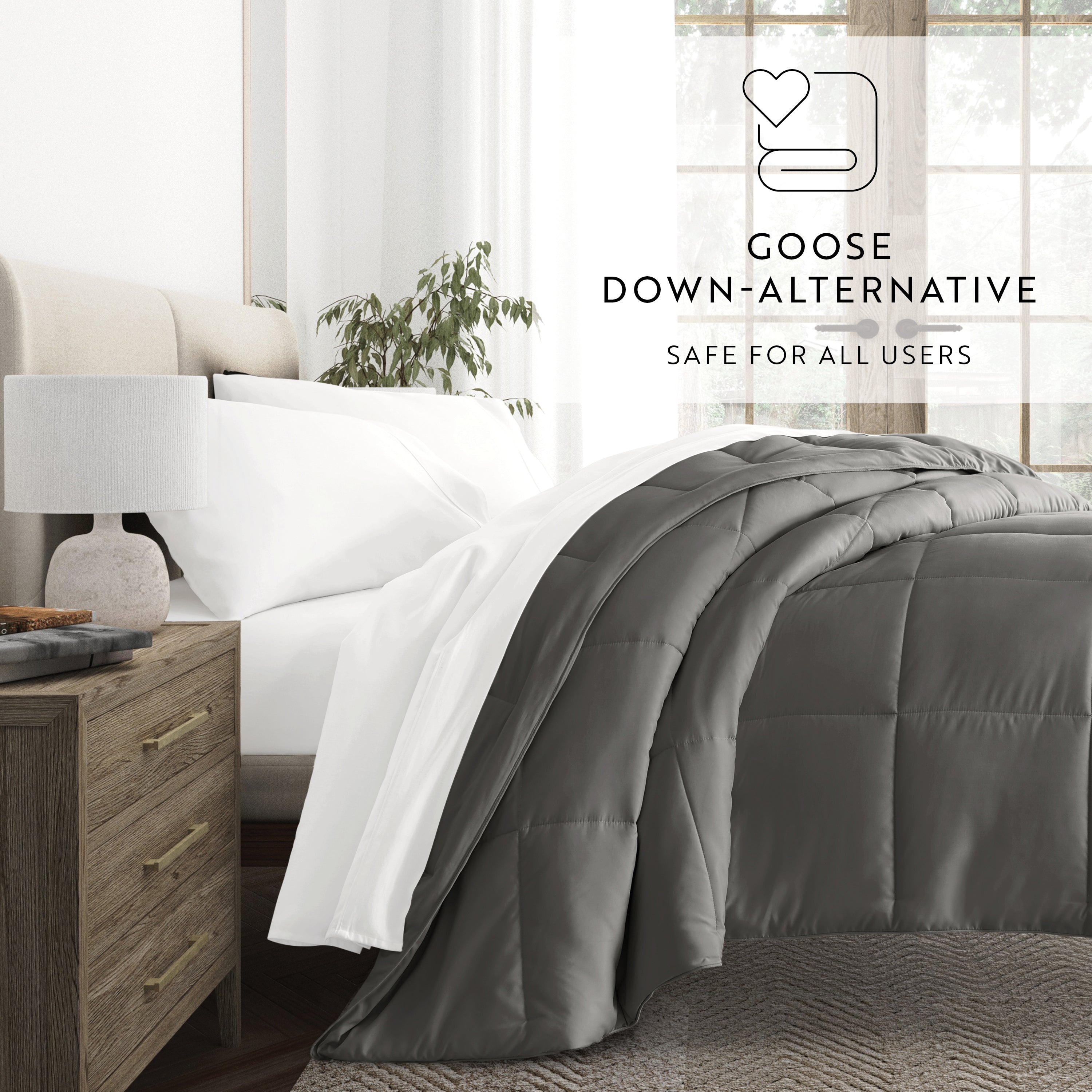 Lightweight All Season Down-Alternative Comforter