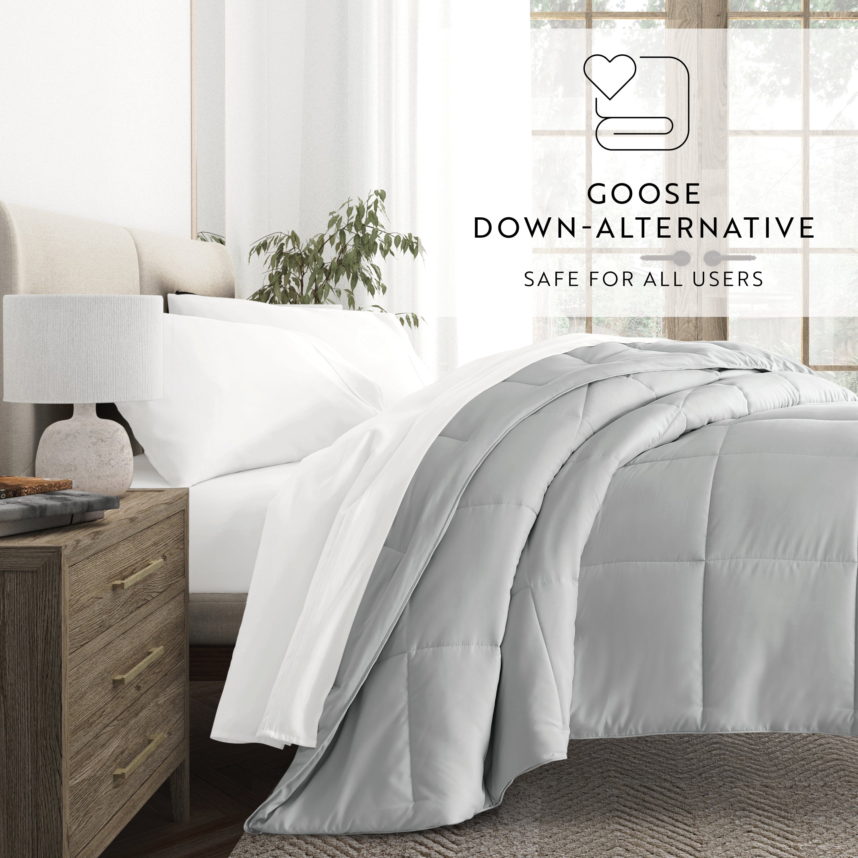 Lightweight All Season Down-Alternative Comforter
