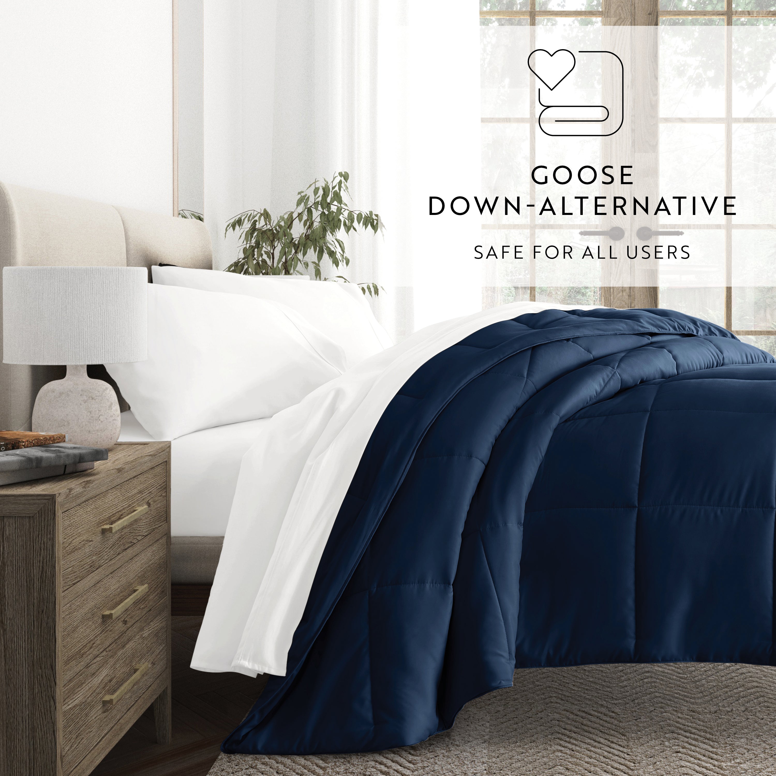 Lightweight All Season Down-Alternative Comforter