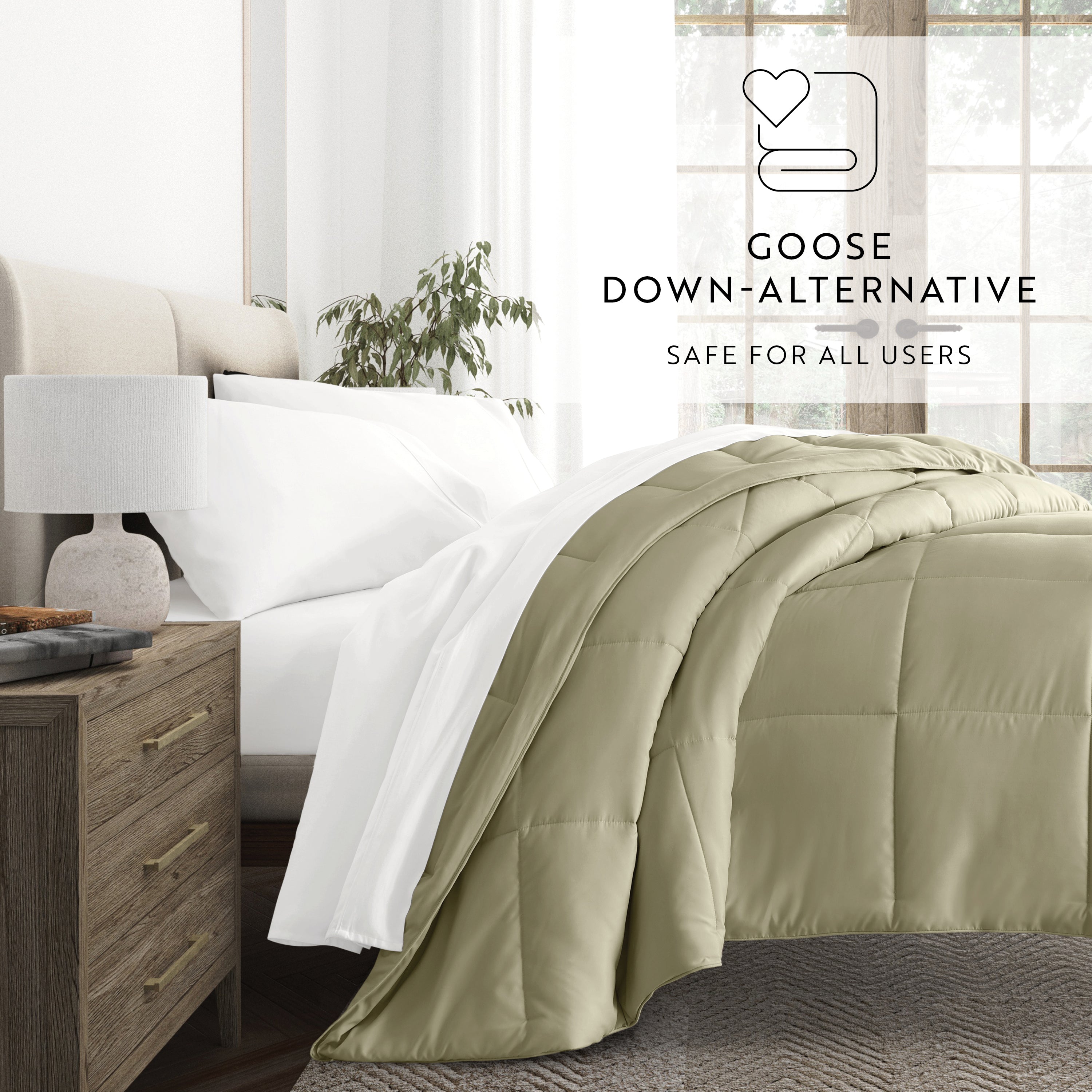 Lightweight All Season Down-Alternative Comforter