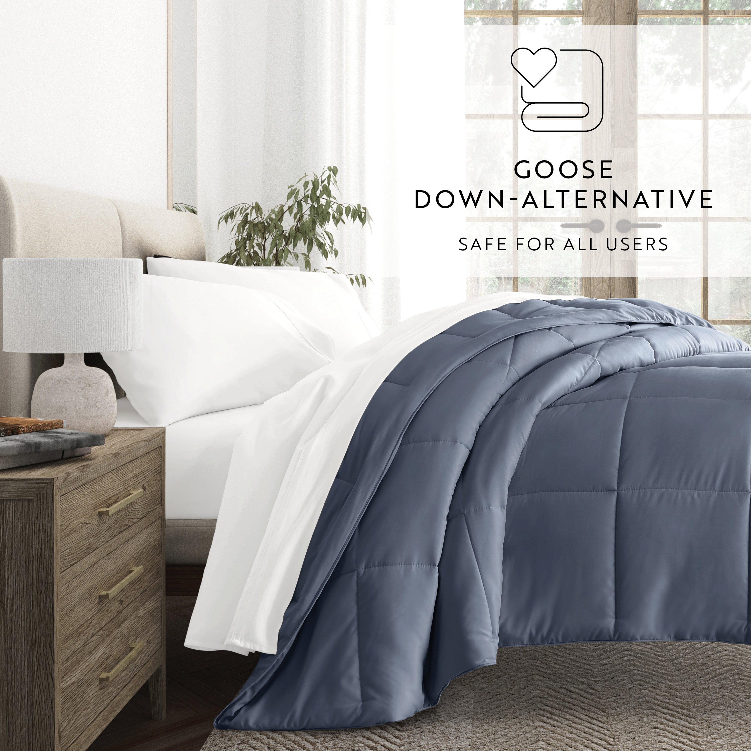 Lightweight All Season Down-Alternative Comforter