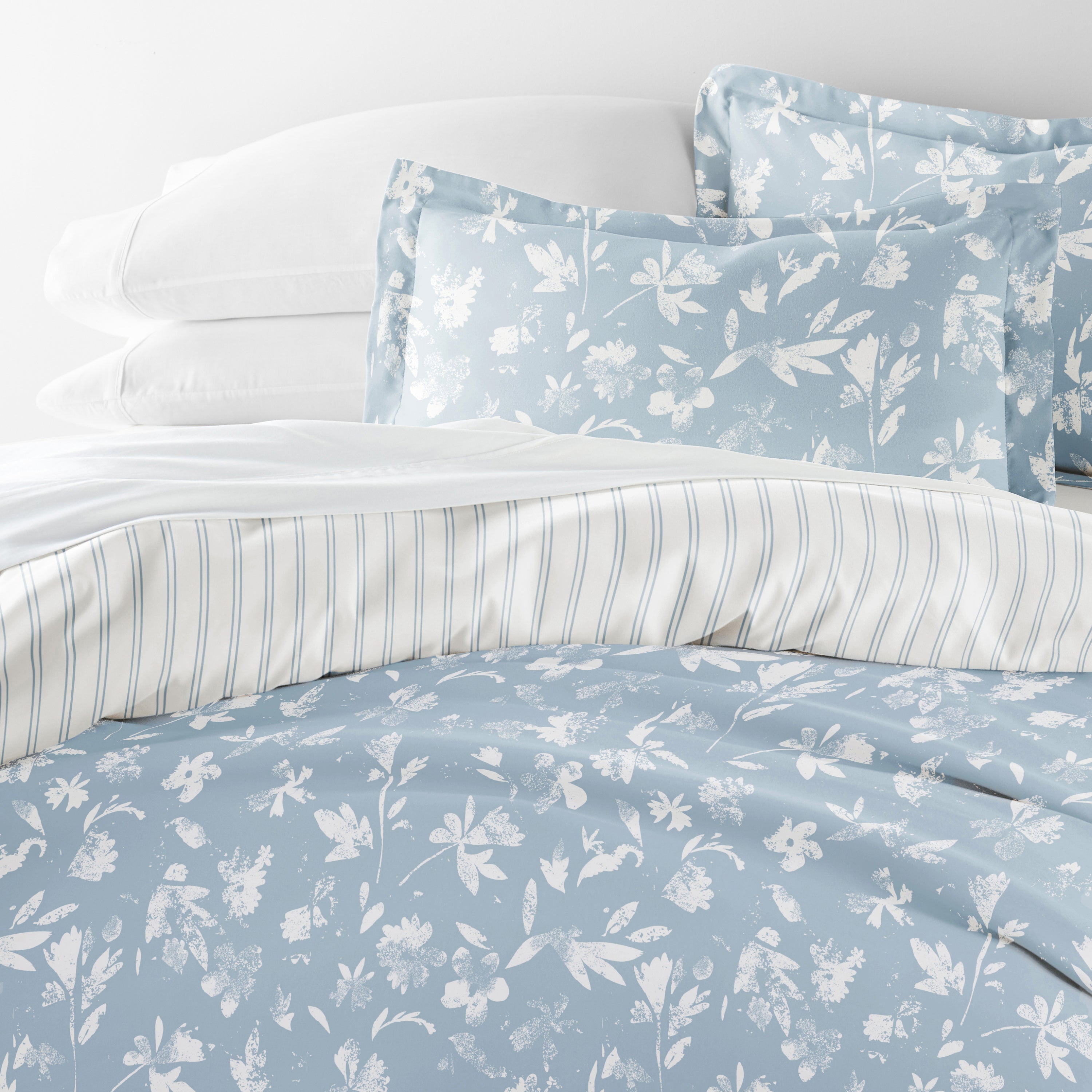 Country Home Patterned Reversible Duvet Cover Set