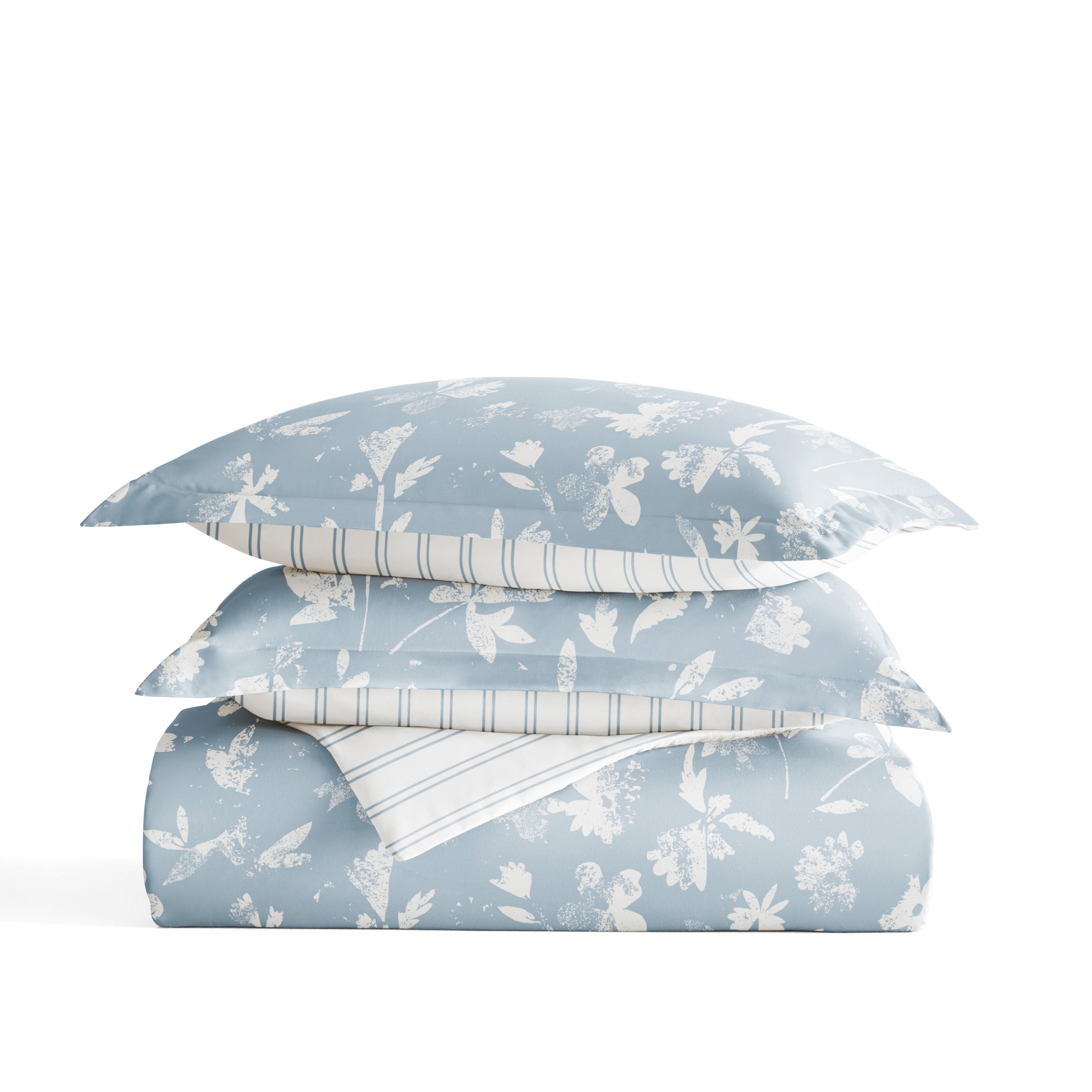 Country Home Patterned Reversible Duvet Cover Set