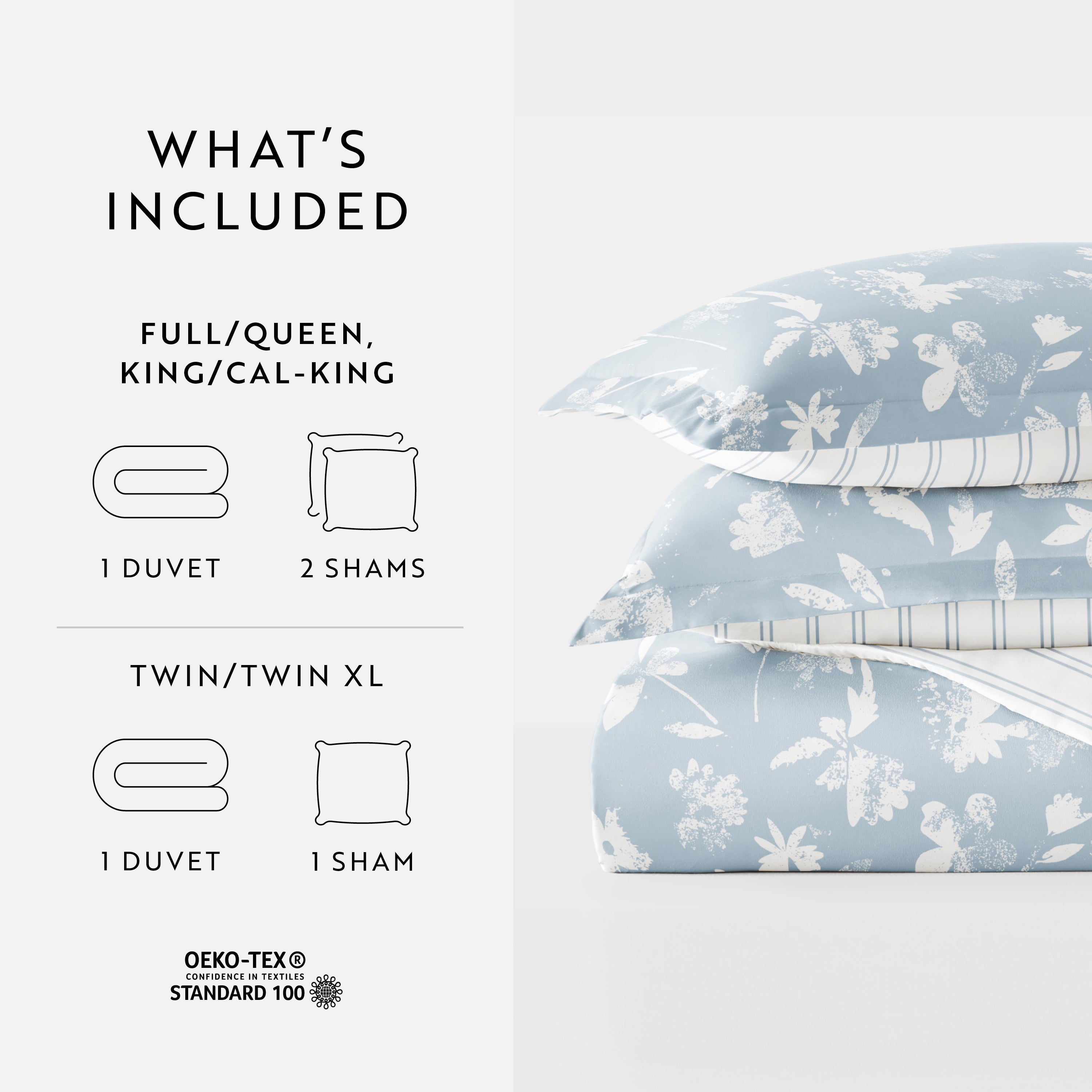 Country Home Patterned Reversible Duvet Cover Set