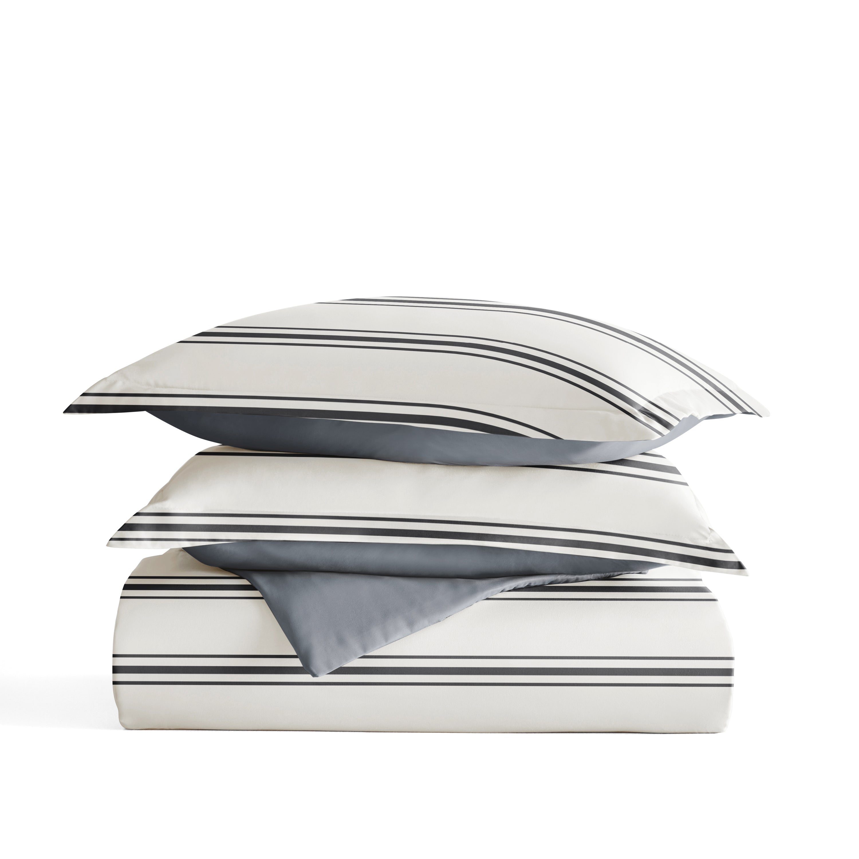 Desert Stripe Patterned Reversible Duvet Cover Set