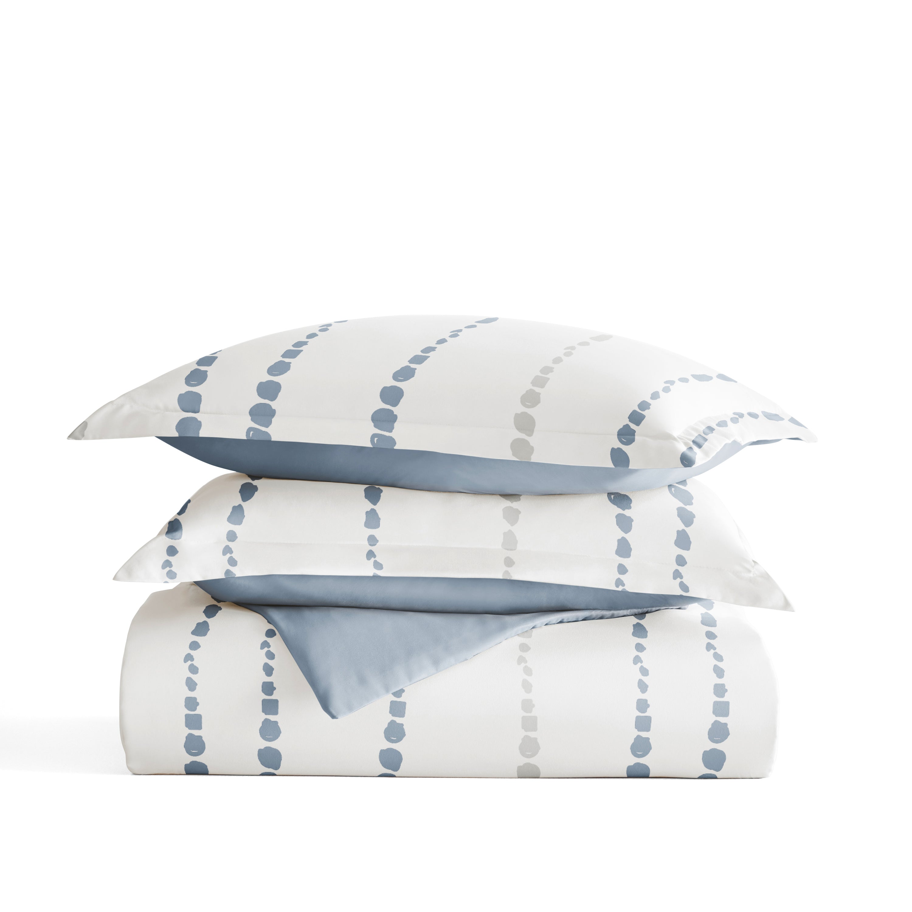 Urban Vibe Patterned Reversible Duvet Cover Set