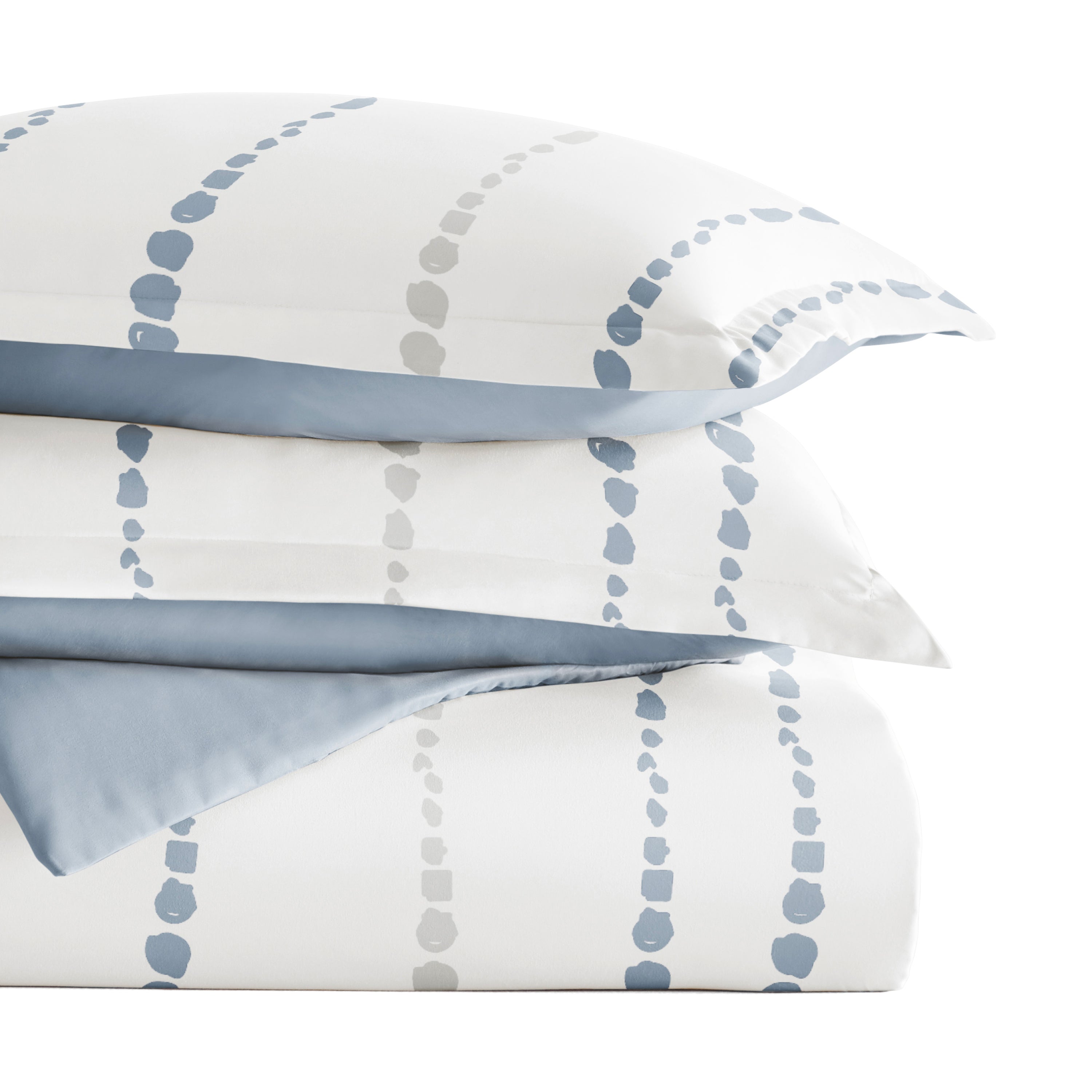 Urban Vibe Patterned Reversible Duvet Cover Set