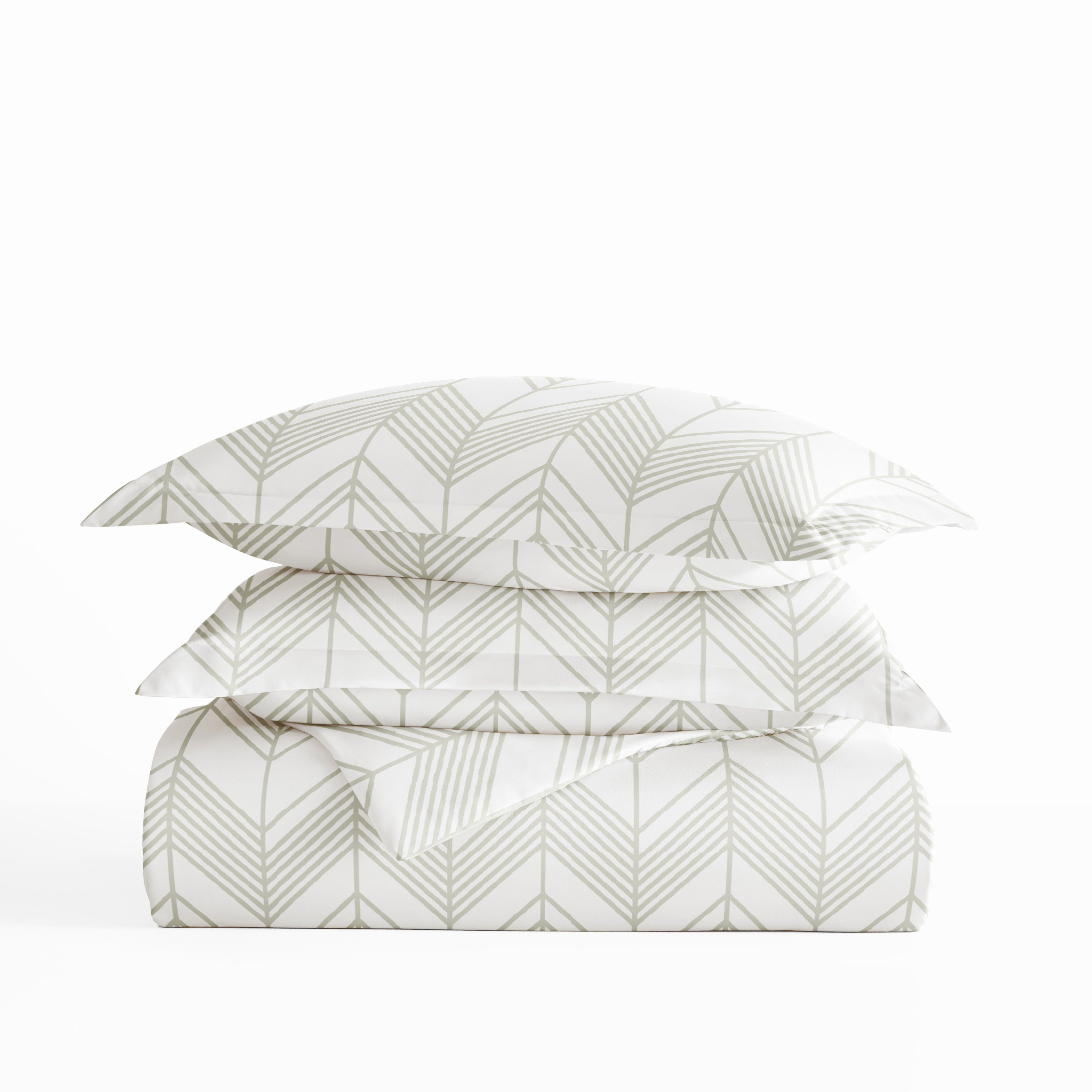 Alps Chevron Patterned Duvet Cover Set