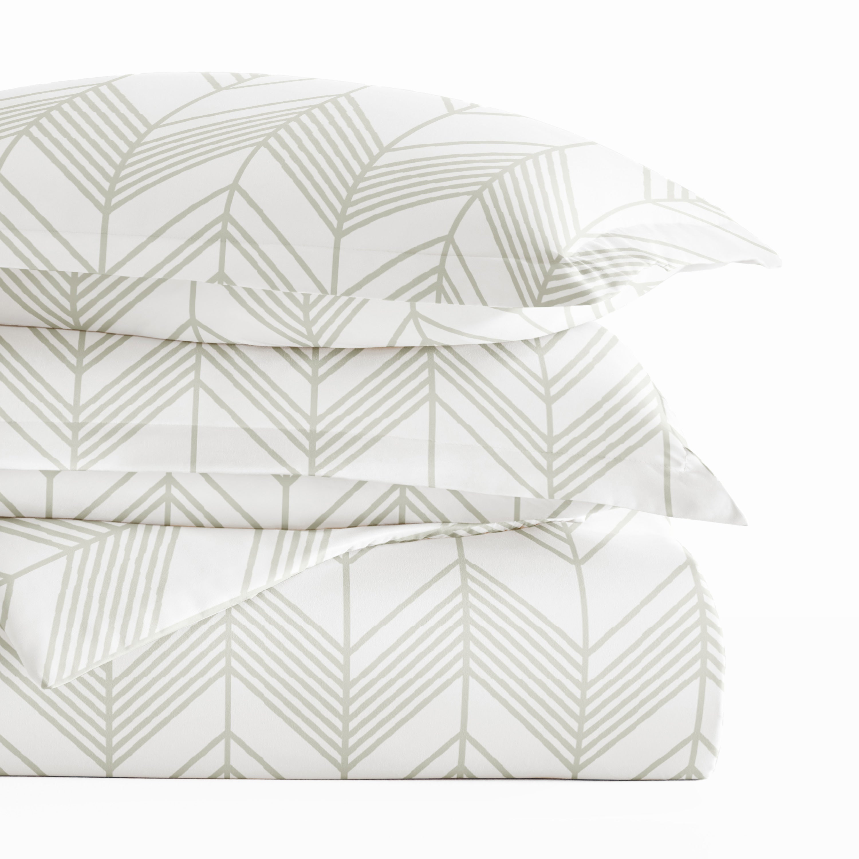 Alps Chevron Patterned Duvet Cover Set