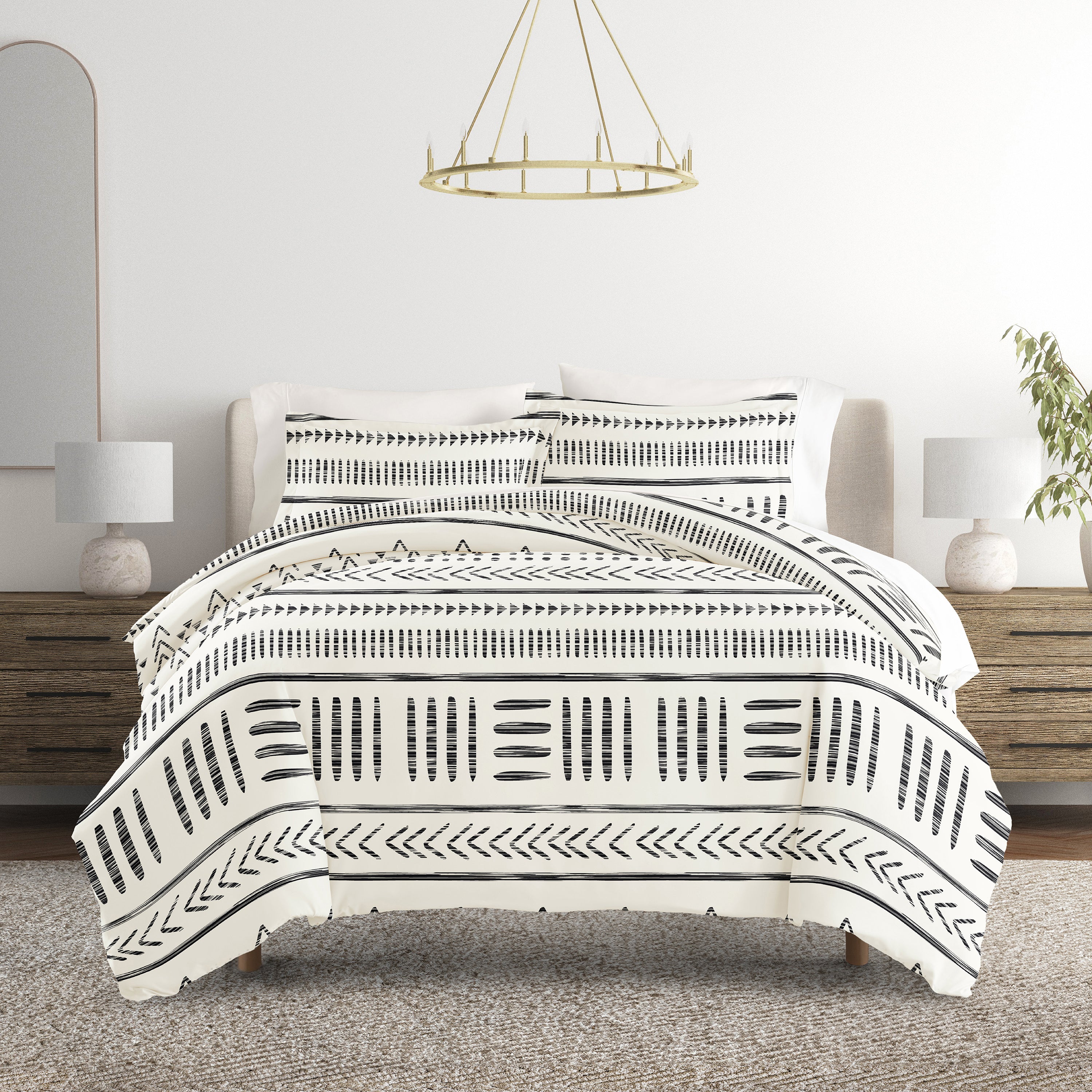 Arrow Dreams Patterned Duvet Cover Set
