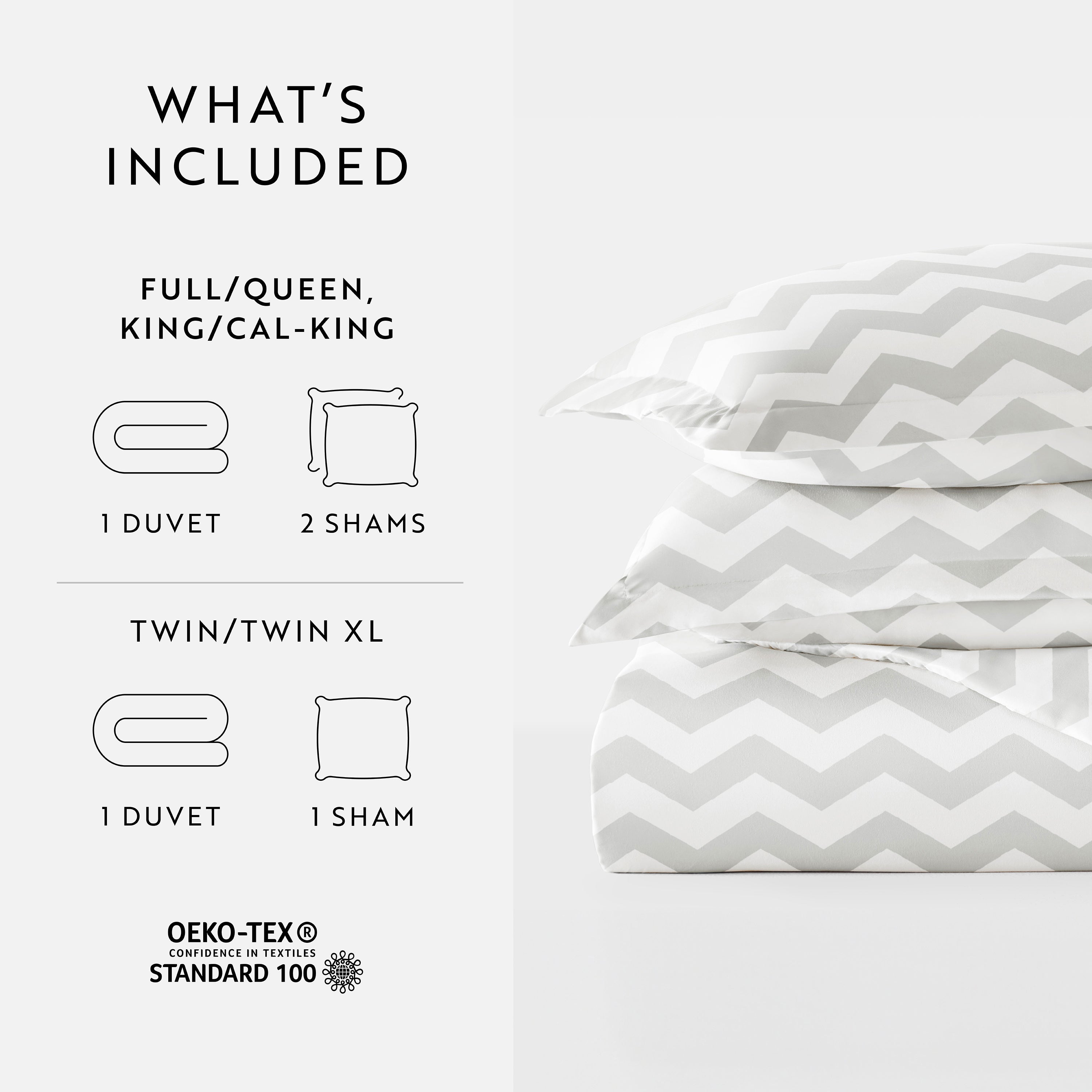 Arrow Patterned Duvet Cover Set