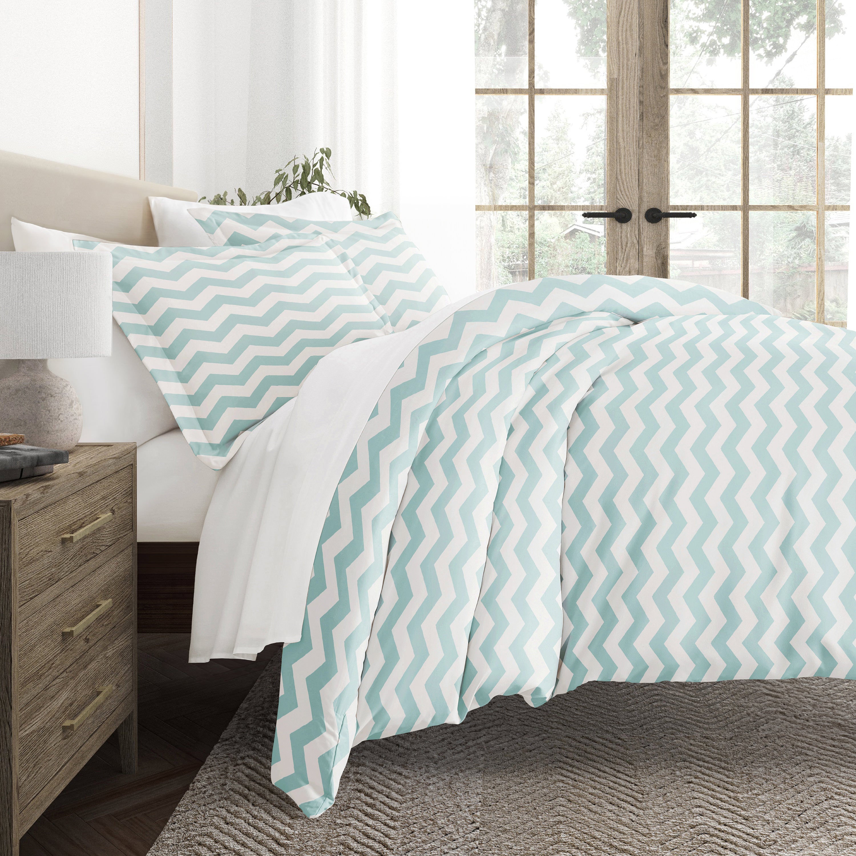 Arrow Patterned Duvet Cover Set