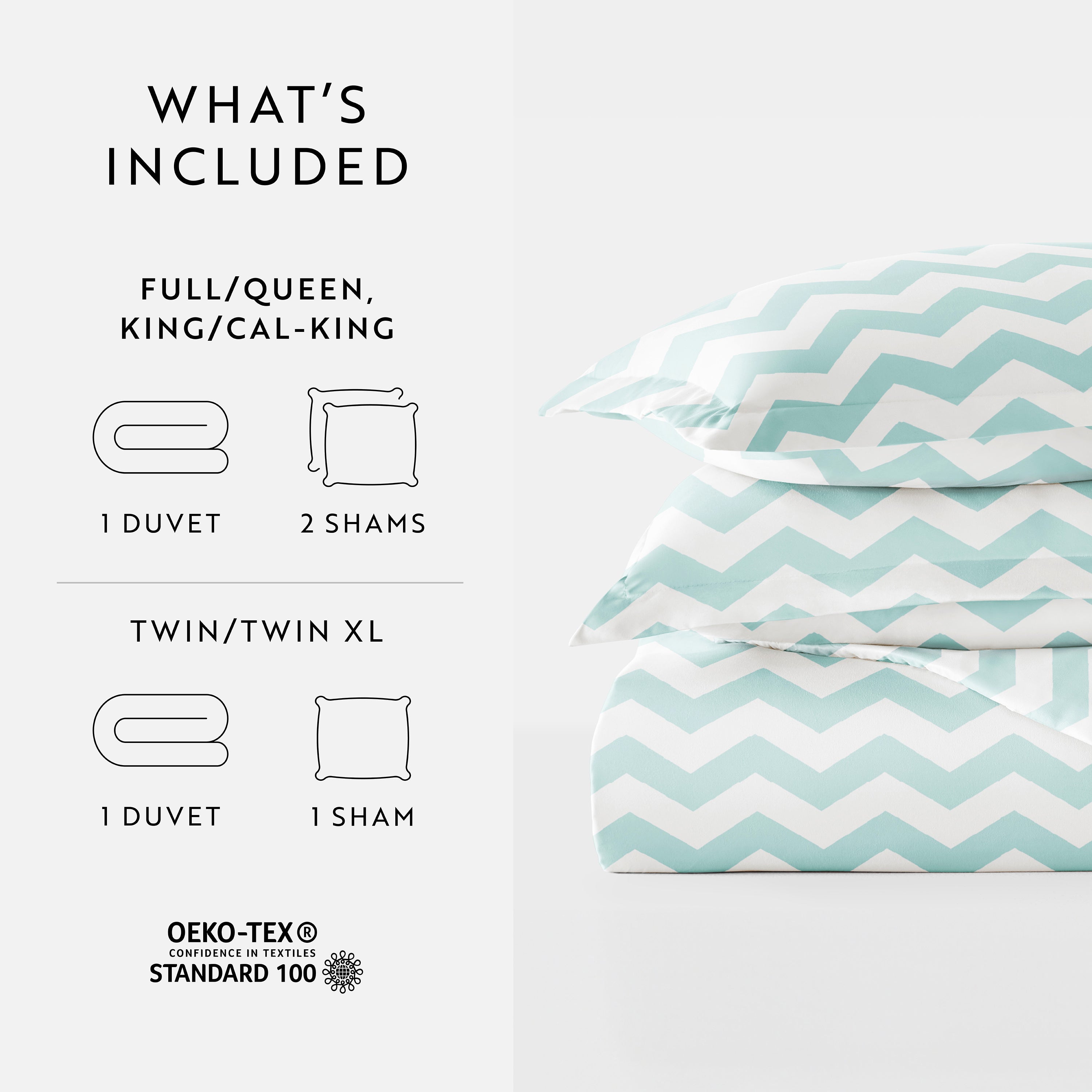 Arrow Patterned Duvet Cover Set