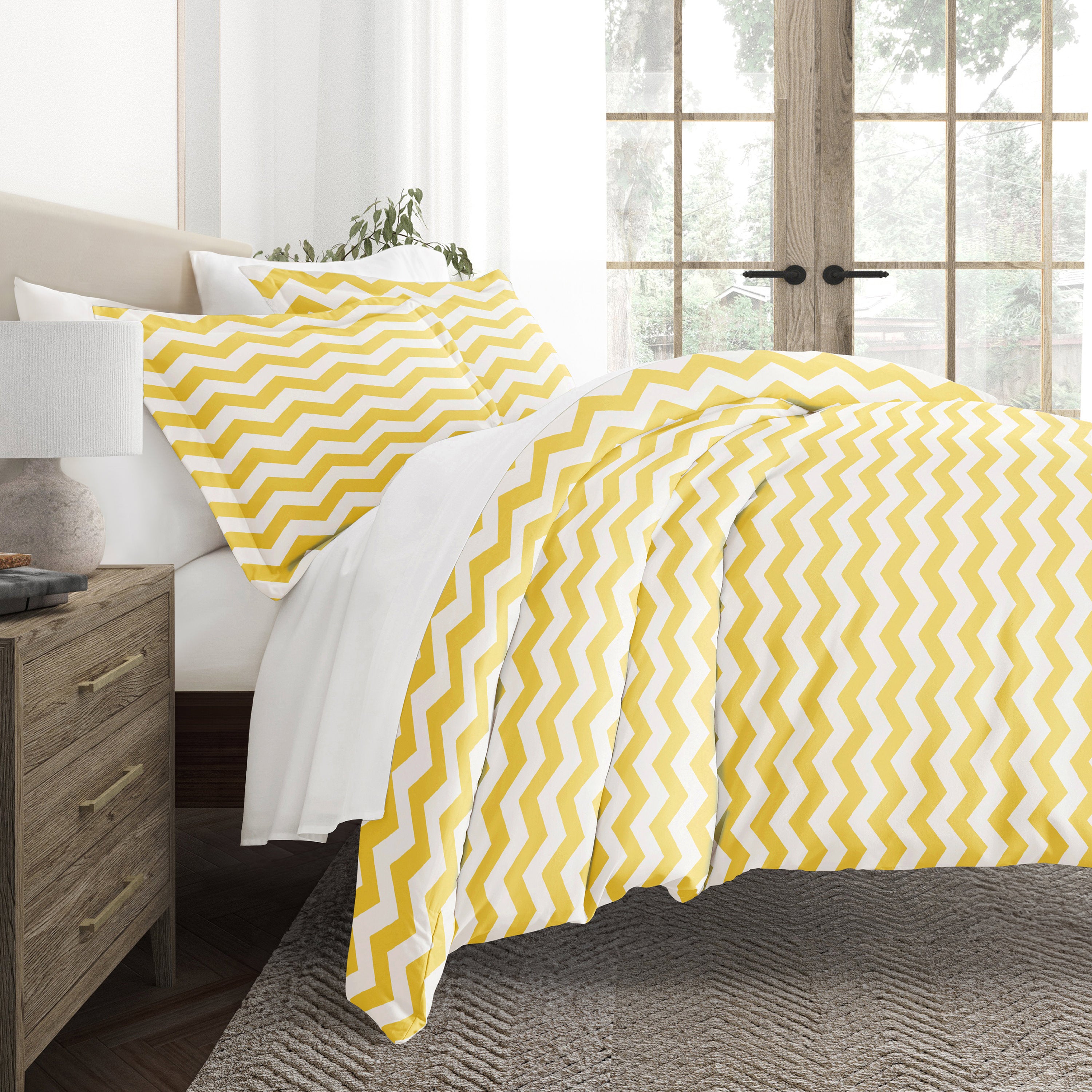 Arrow Patterned Duvet Cover Set