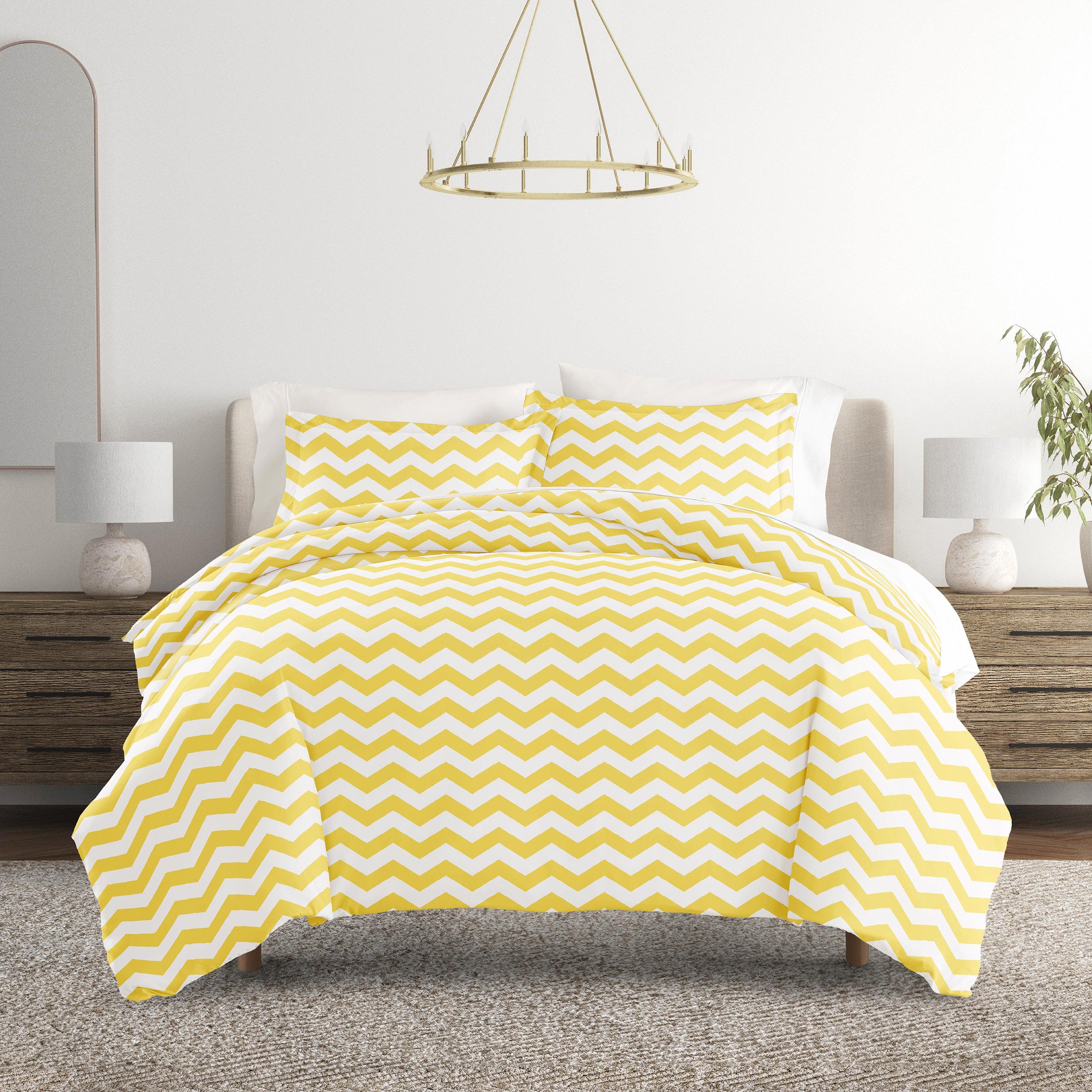 Arrow Patterned Duvet Cover Set