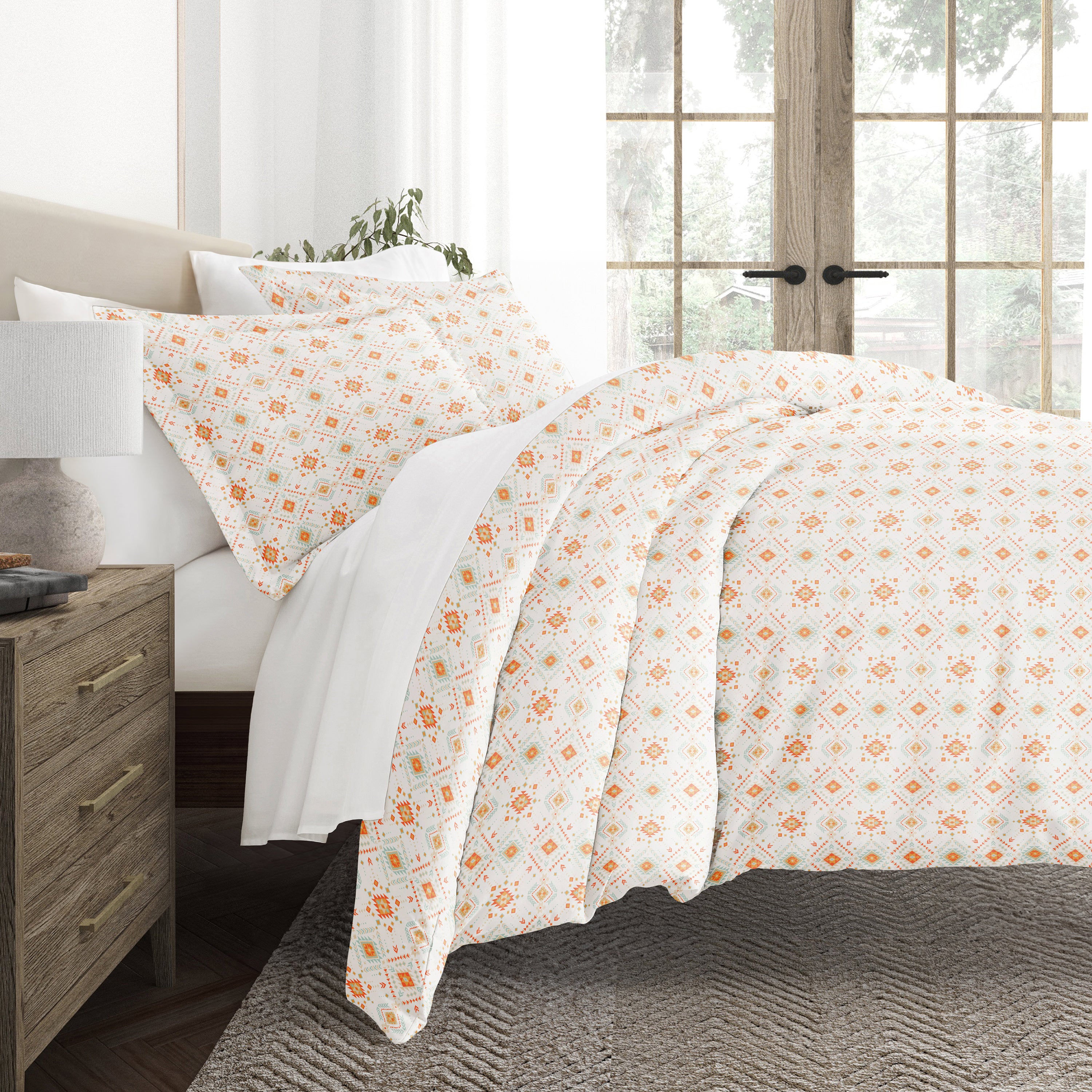 Aztec Dreams Patterned Duvet Cover Set