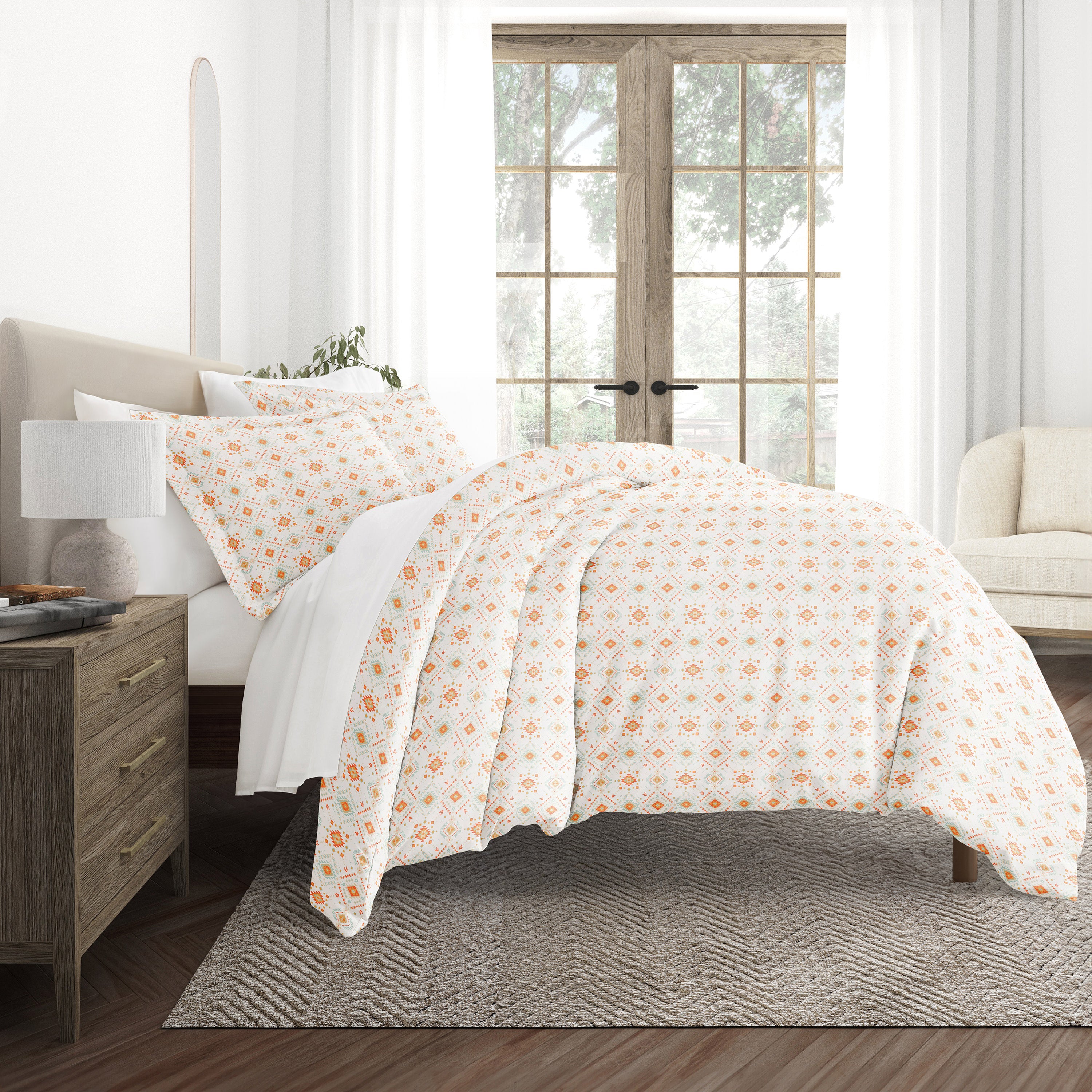 Aztec Dreams Patterned Duvet Cover Set