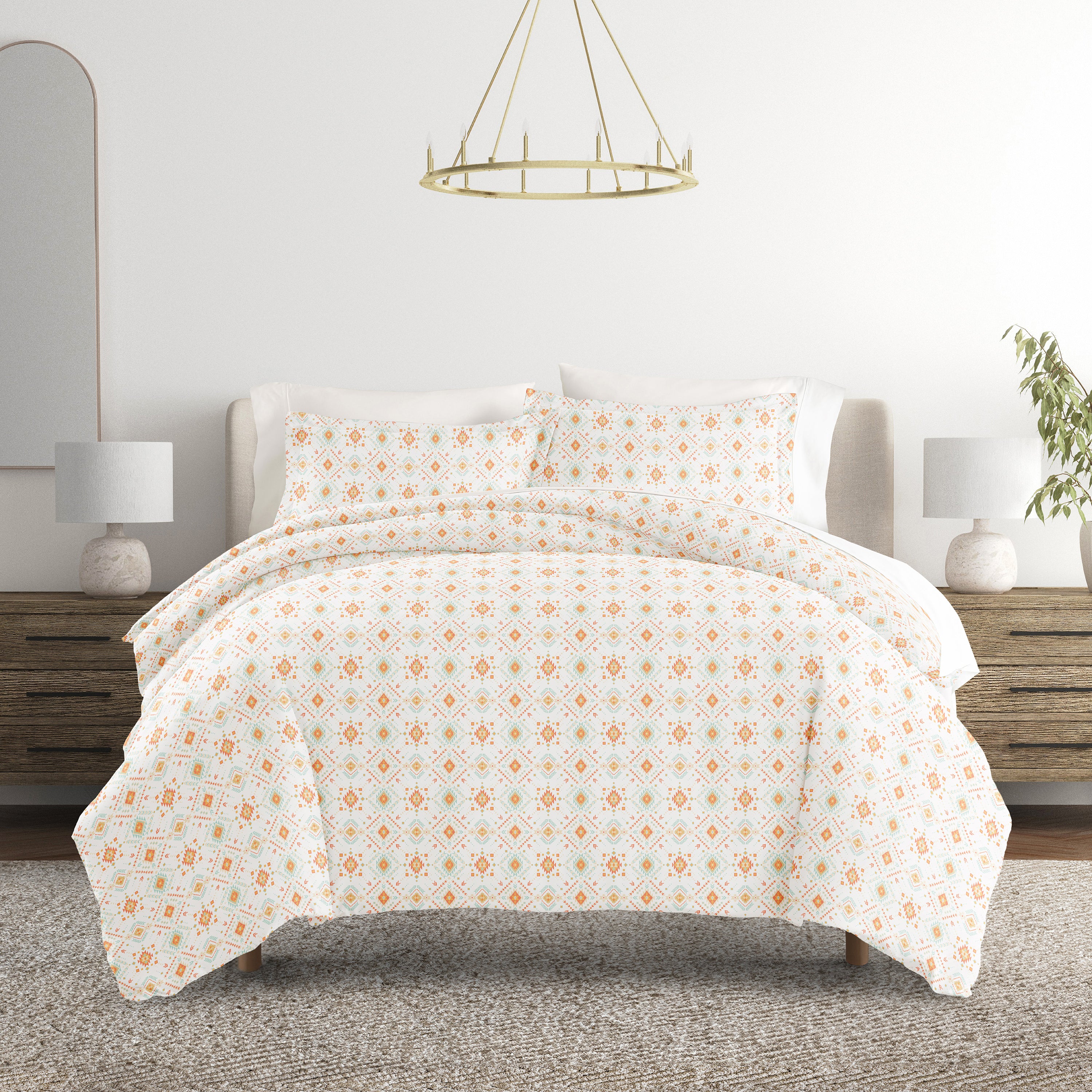 Aztec Dreams Patterned Duvet Cover Set